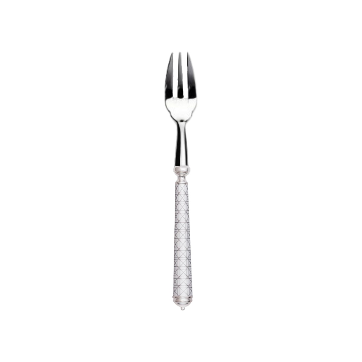 Alain Saint-Joanis, Croisette White, silver plated, Fish fork