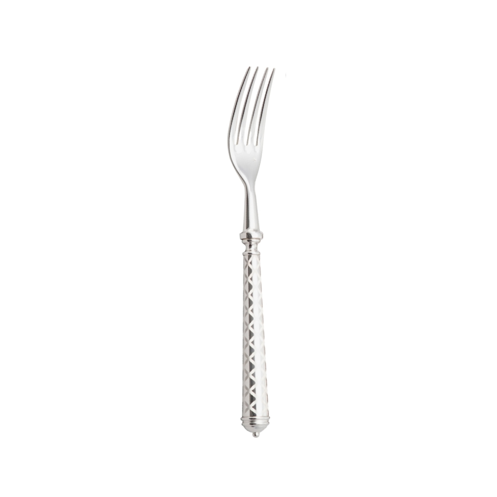 Alain Saint-Joanis, Losange, silver plated, Dessert fork