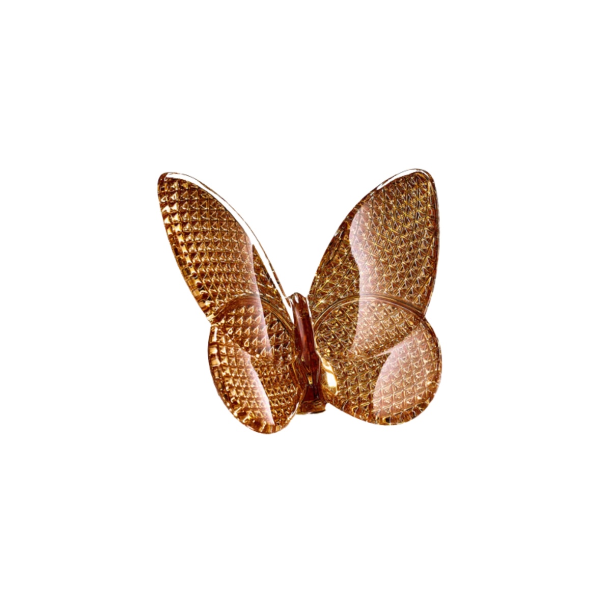Baccarat, Lucky Butterflies, Butterfly sculpture, diamond gold