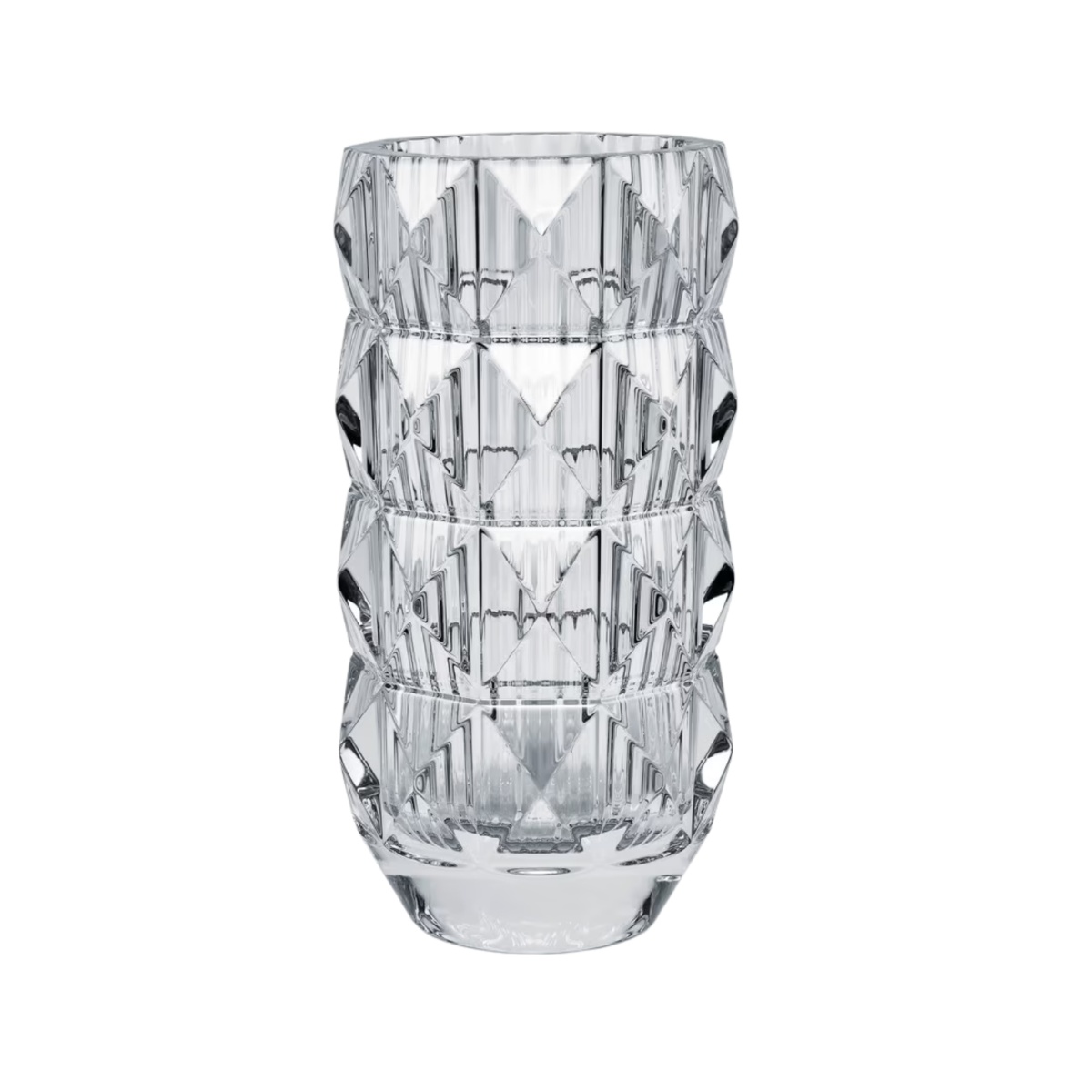 Baccarat, Louxor vases, Round vase extra-large, clear