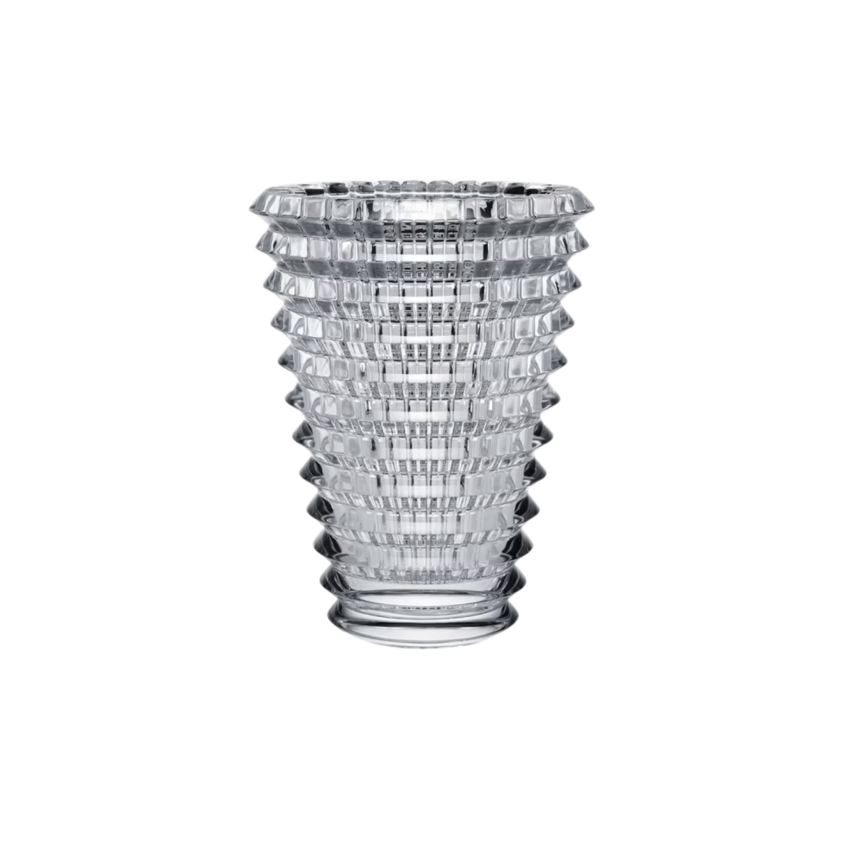 Baccarat, Eye vases, Oval vase medium, clear