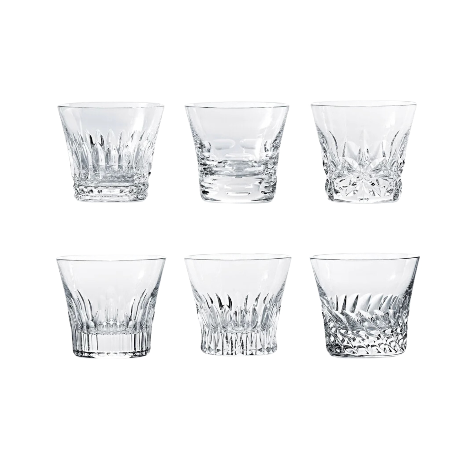 Baccarat, Everyday bar collection, Classic 2 tumbler, set of 6