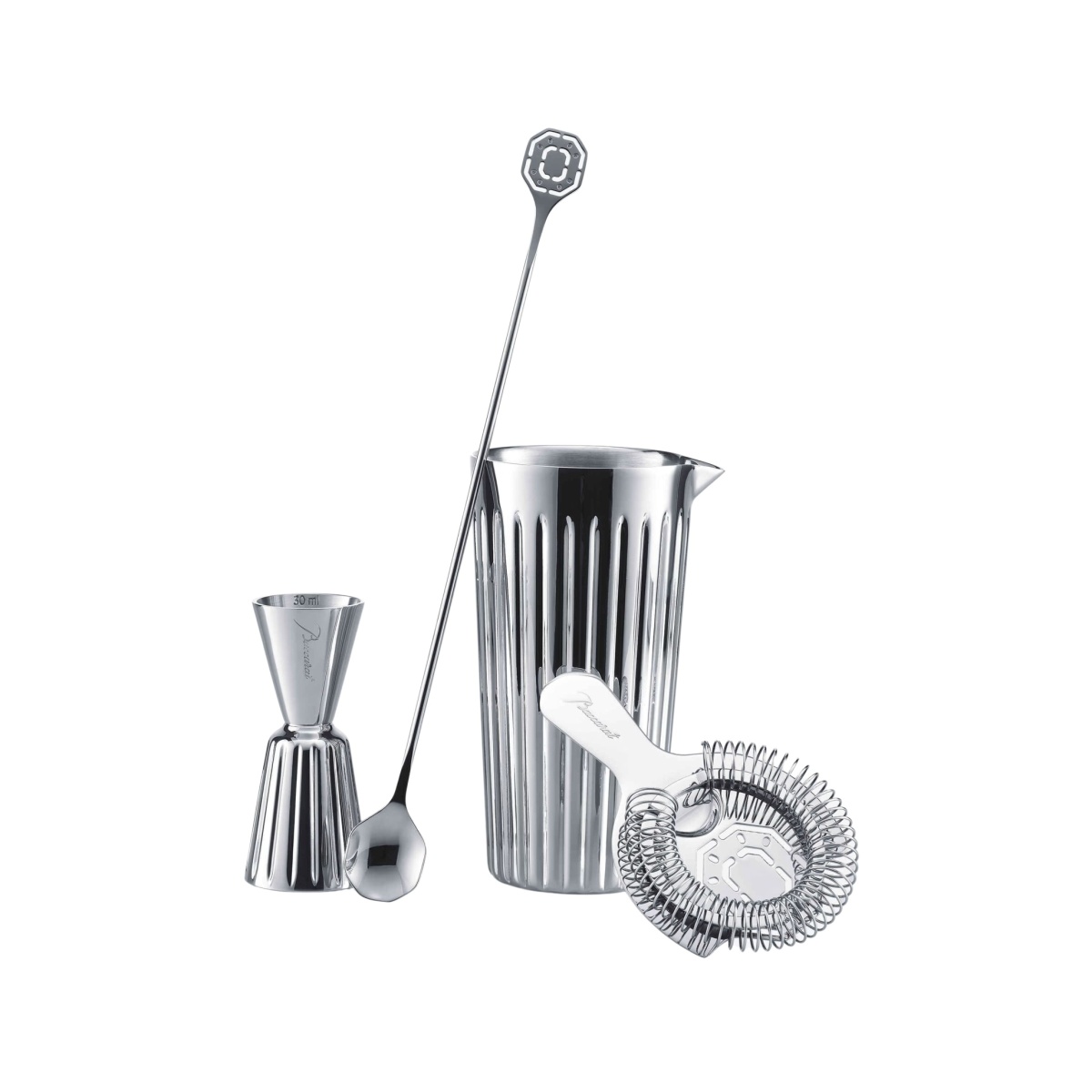 Baccarat, Harmonie bar collection, Bar accessories, set of 4