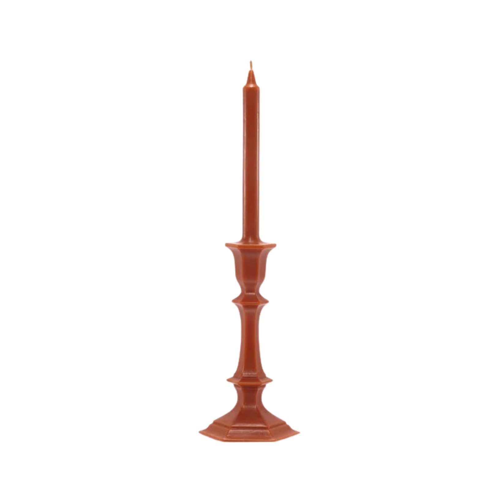Baccarat, Harcourt candles, Candlestick candle, orange