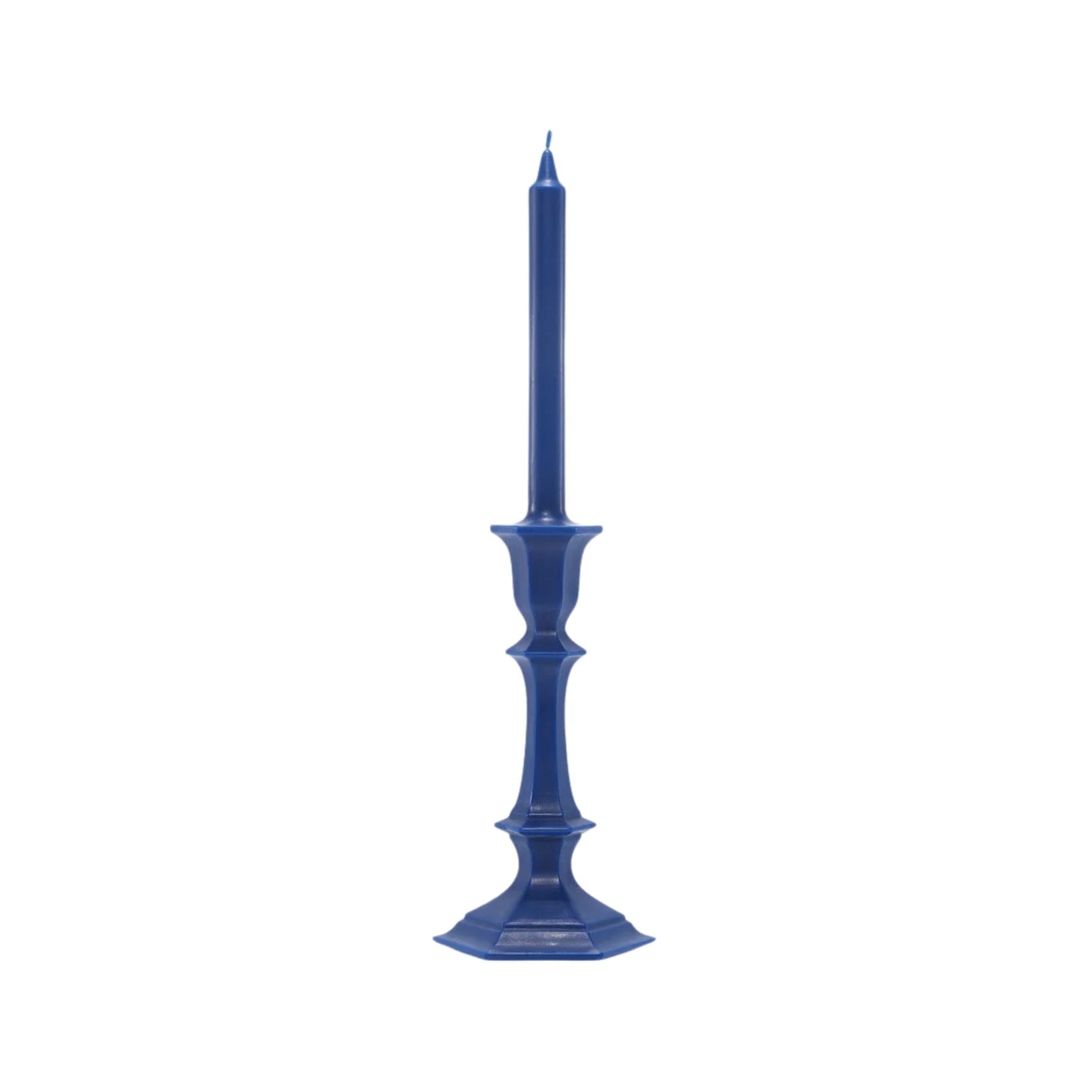Baccarat, Harcourt candles, Candlestick candle, blue