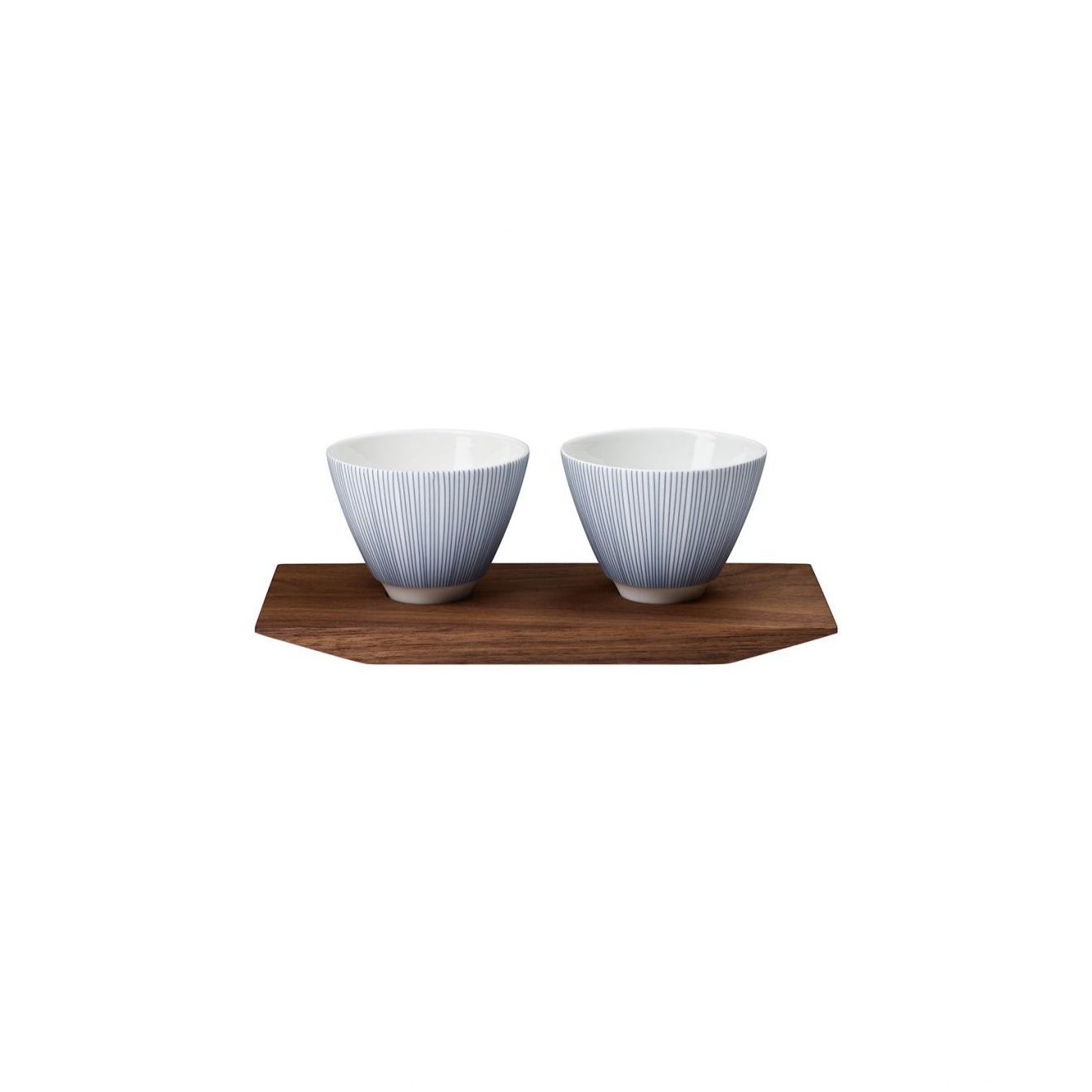 Hering Berlin, Soda, Set of 2 amuse bouche dishes on tray