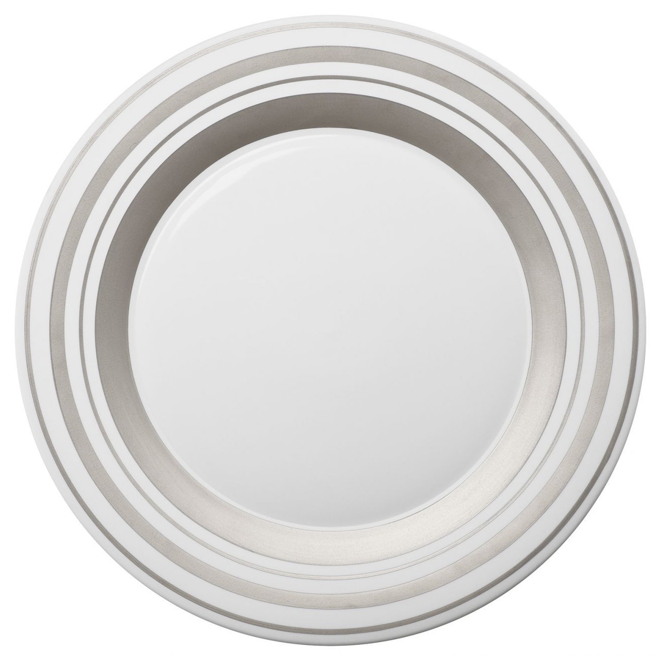 Hering Berlin, Polite Platinum, Presentation plate, striped platinum
