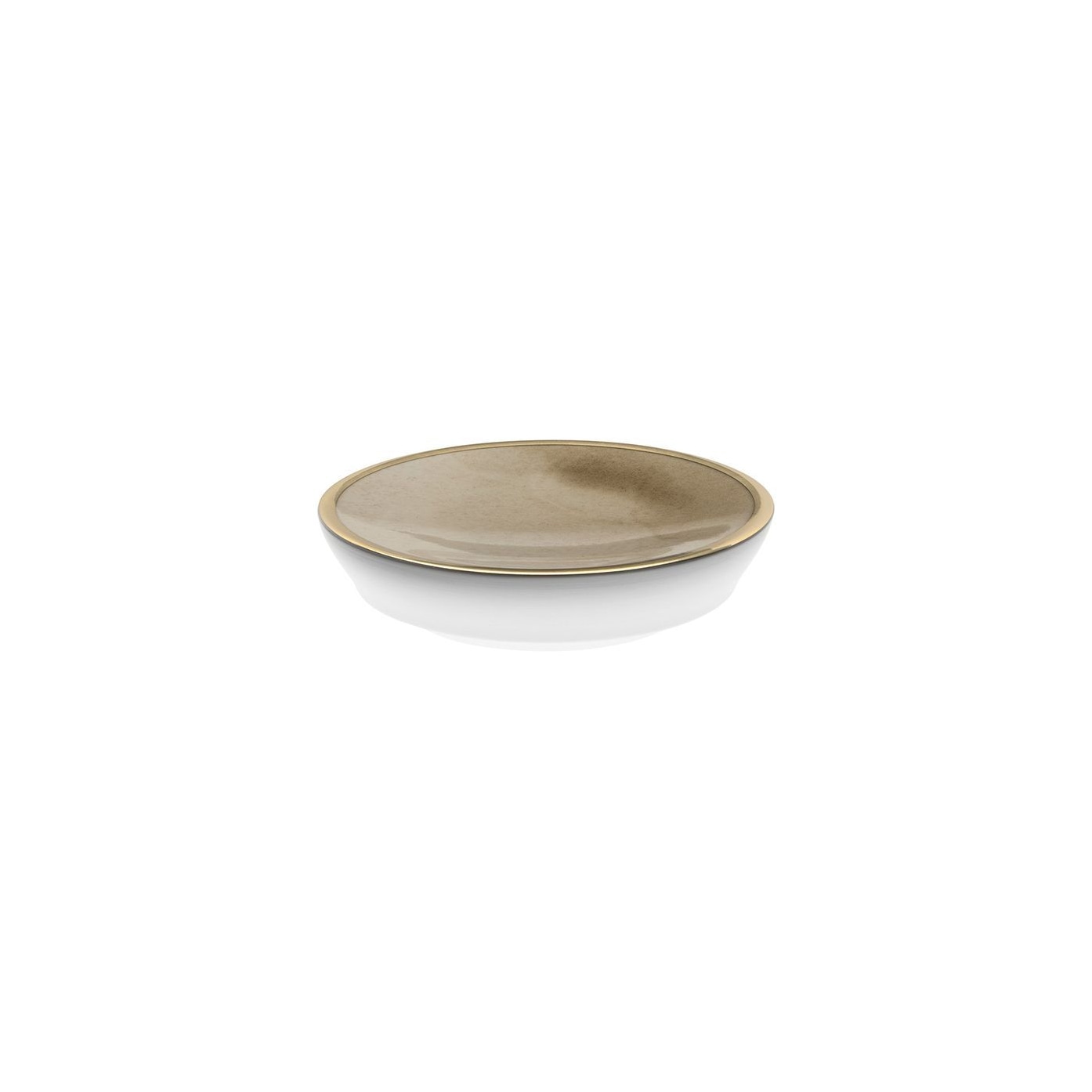 Hering Berlin, Silent brass, Amuse bouche dish large, gold