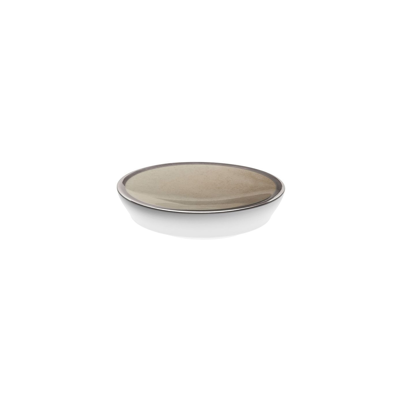 Hering Berlin, Silent brass, Amuse bouche dish large, platinum