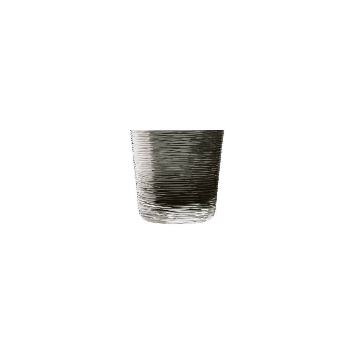 Hering Berlin, Source & Groove, Double old fashioned tumbler, smoked grey relief