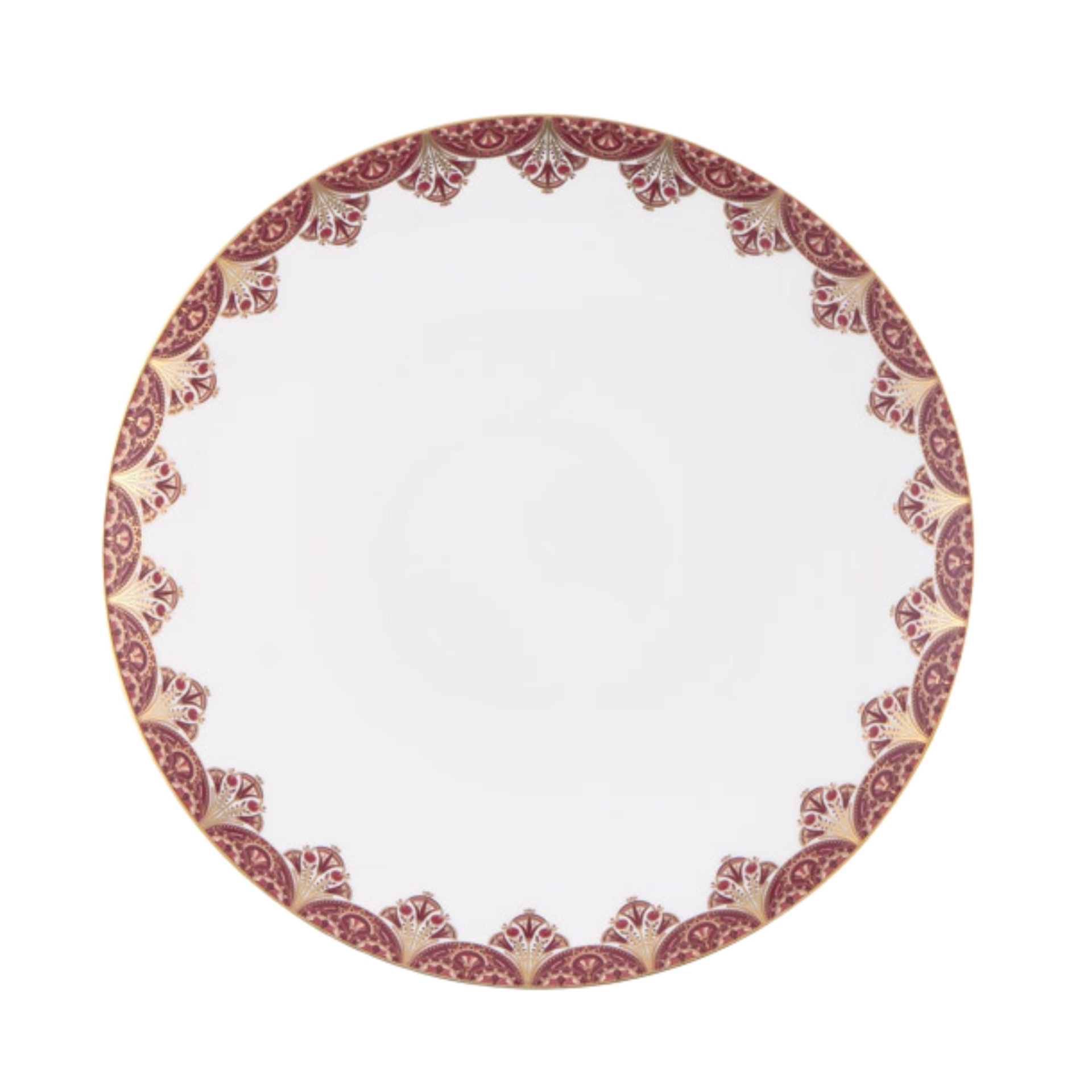Haviland, Rêves du Nil Purple, Dinner plate with small border