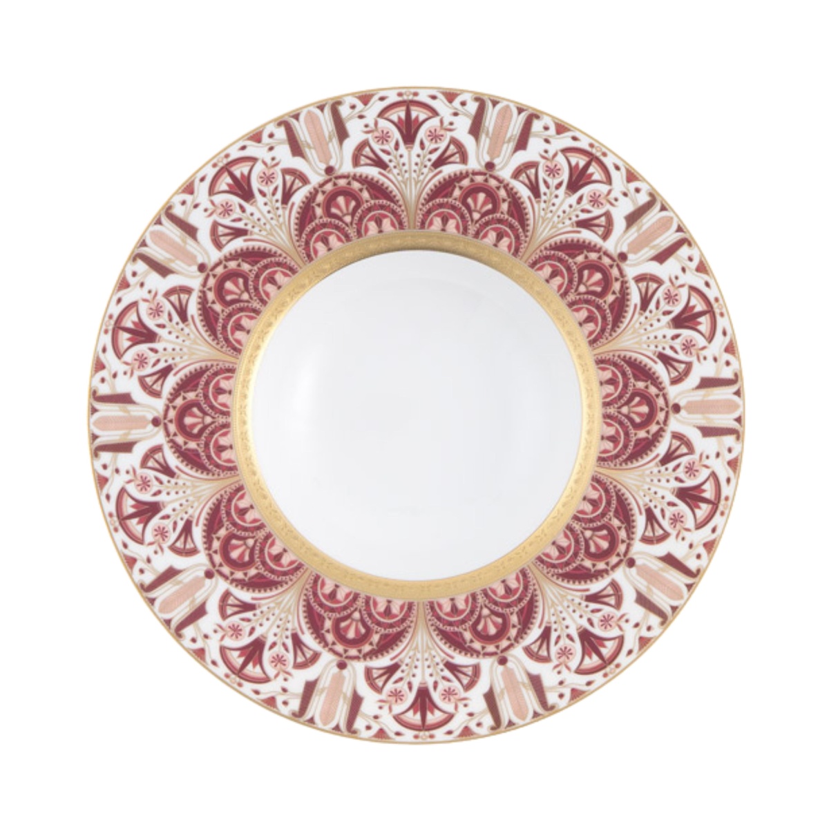 Haviland, Rêves du Nil Purple, Soup plate with rim