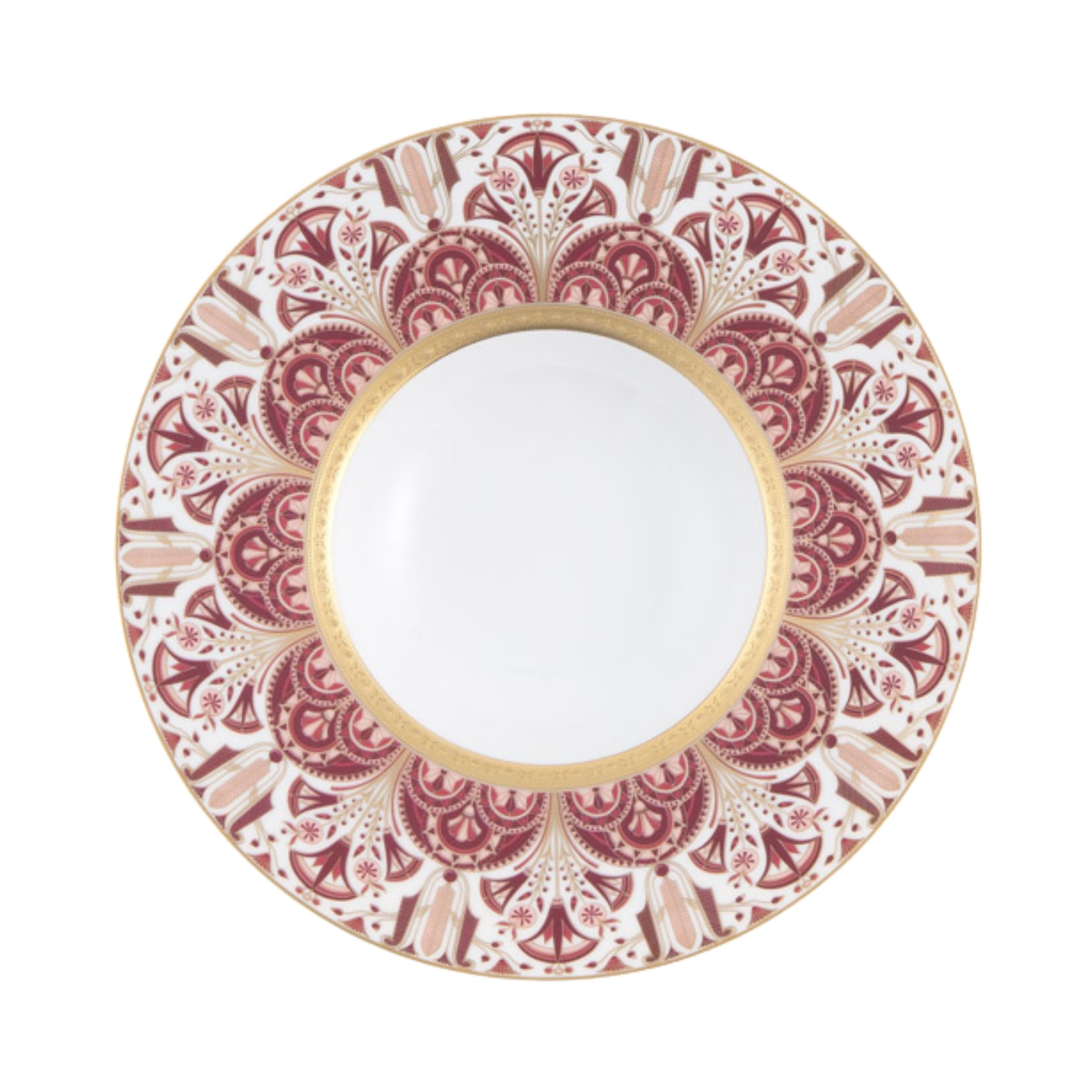 Haviland, Rêves du Nil Purple, Soup plate with rim
