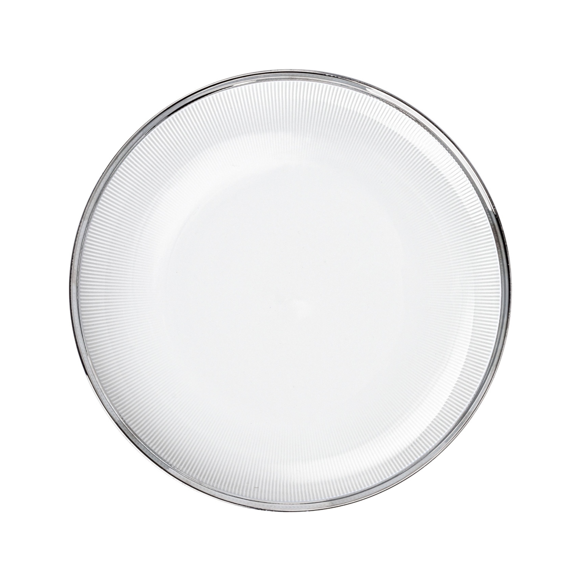 Sieger by Fürstenberg, Stella Platinum, Dinner plate