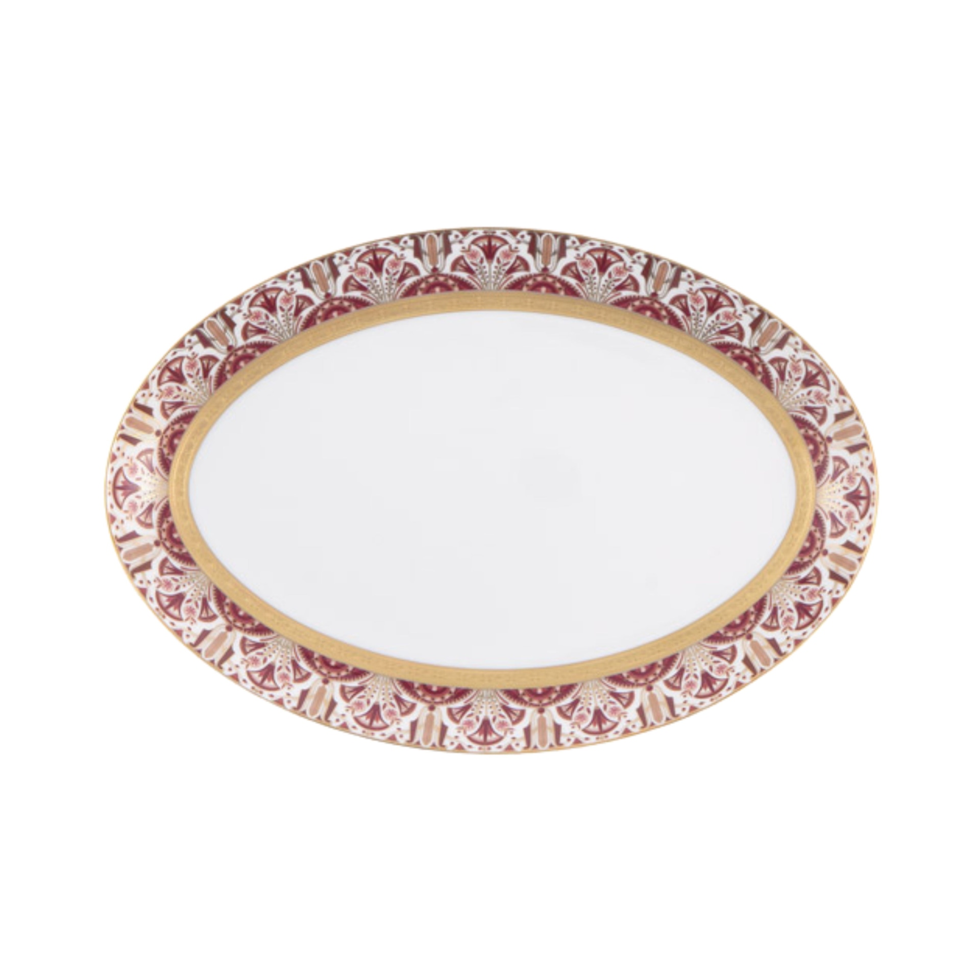 Haviland, Rêves du Nil Purple, Oval platter, small