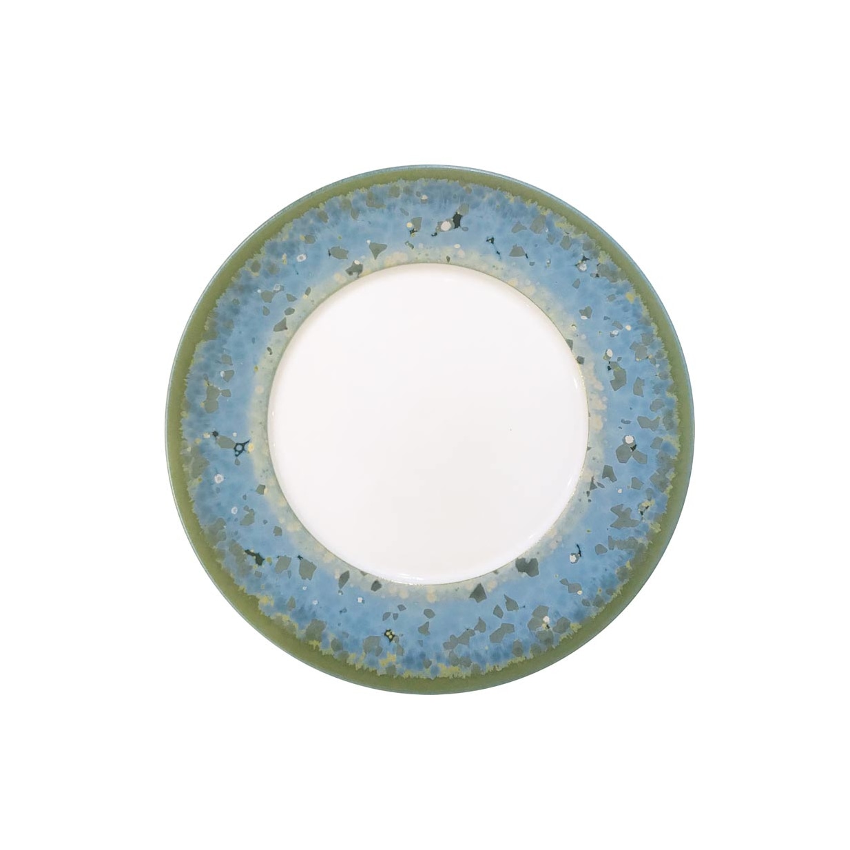Jaune de Chrome, Nymphéa, Dinner plate, 2011