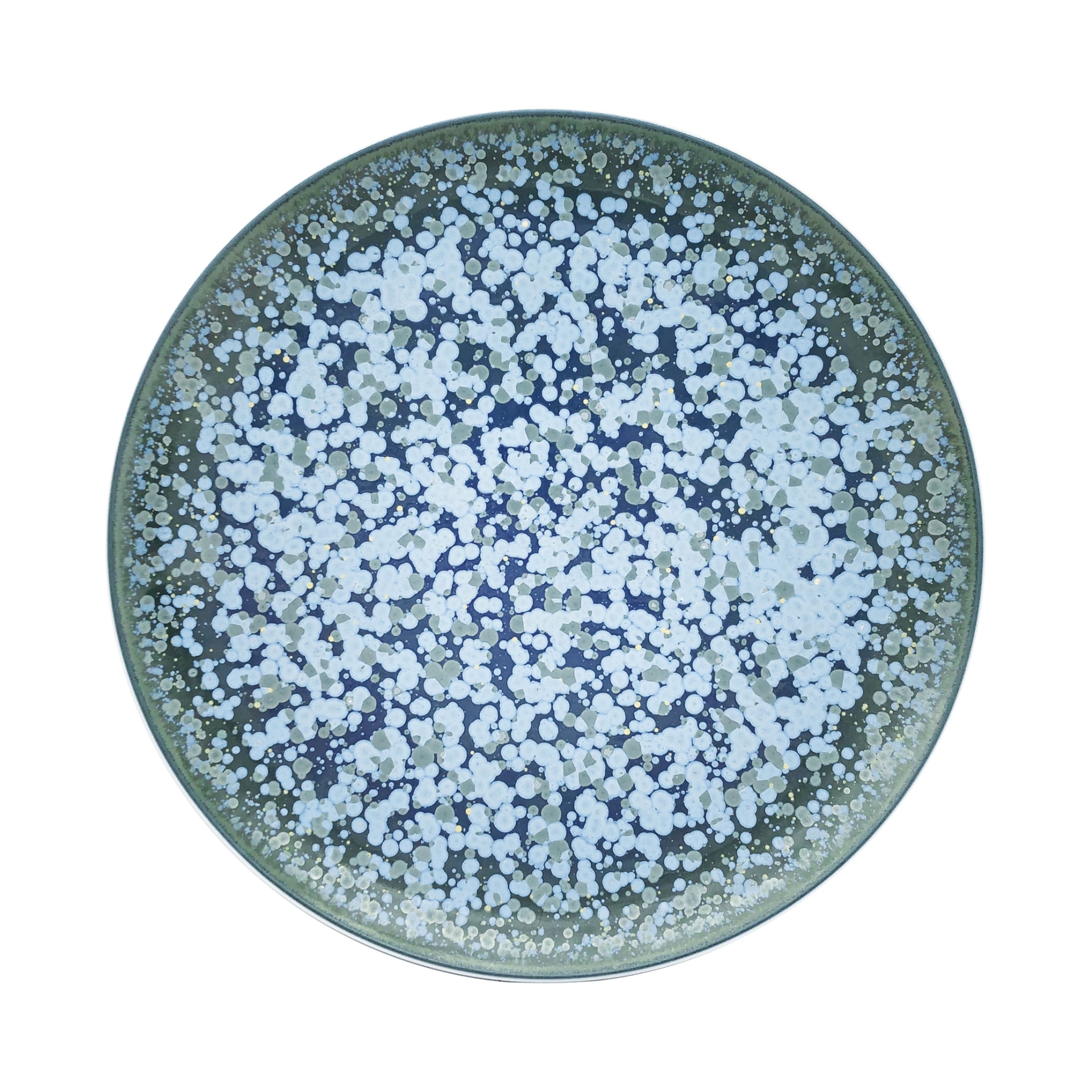 Jaune de Chrome, Nymphéa, Coupe 29cm plate, 2011