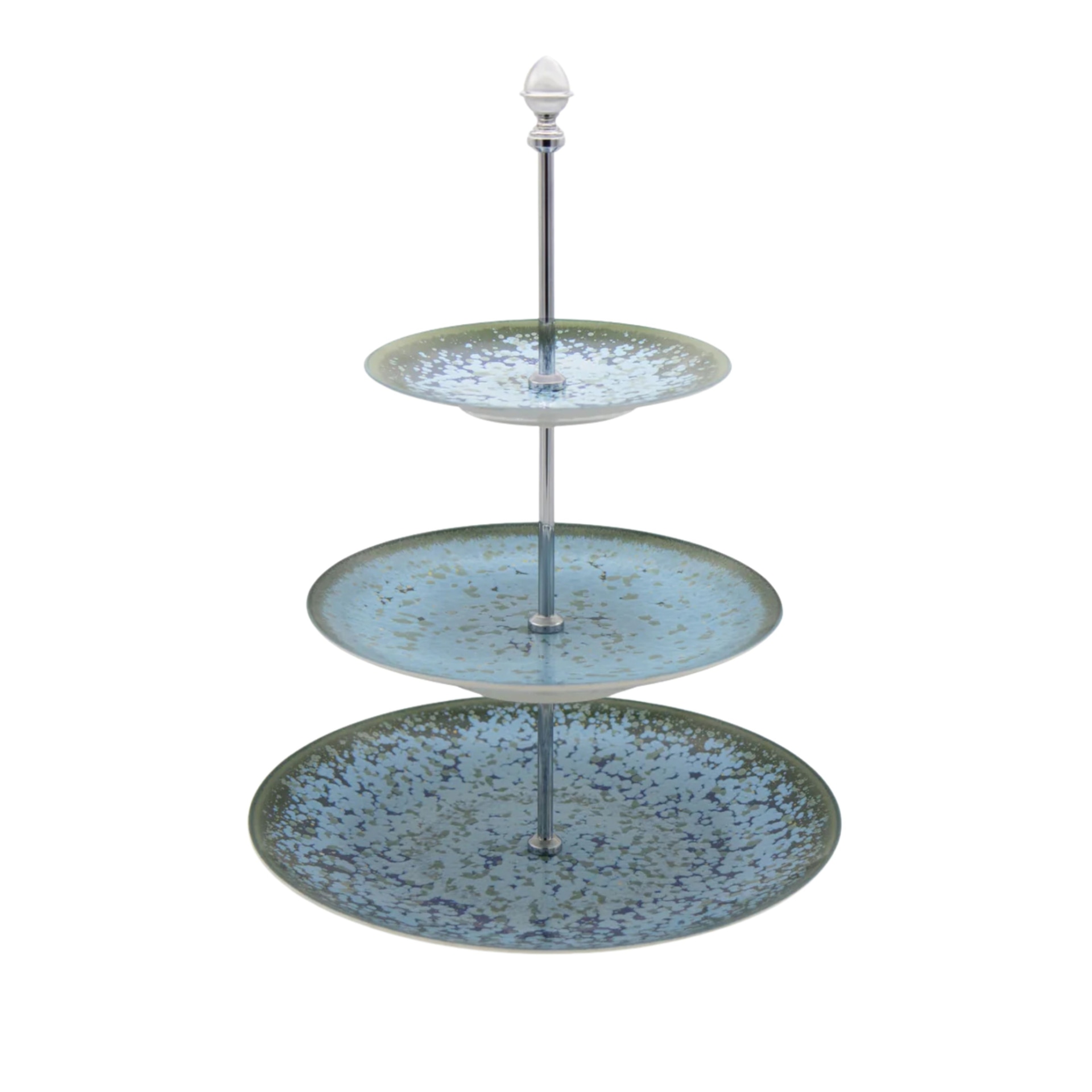 Jaune de Chrome, Nymphéa, 3-tier cake stand