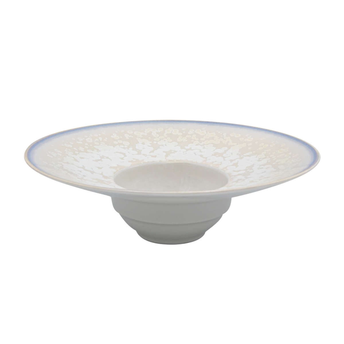 Jaune de Chrome, Song Perle, Soup plate with rim, large