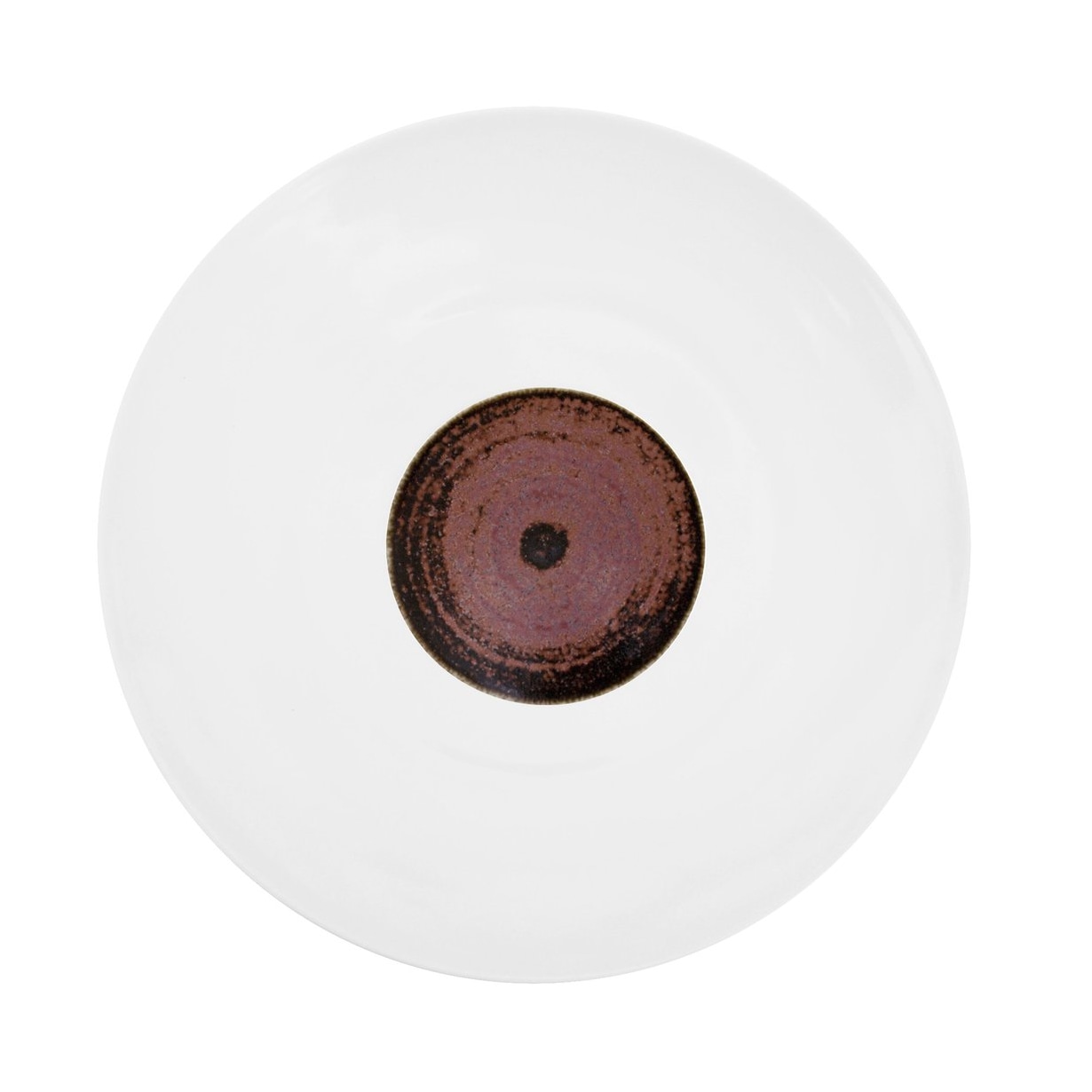 Jaune de Chrome, Tellure, 29cm plate, white