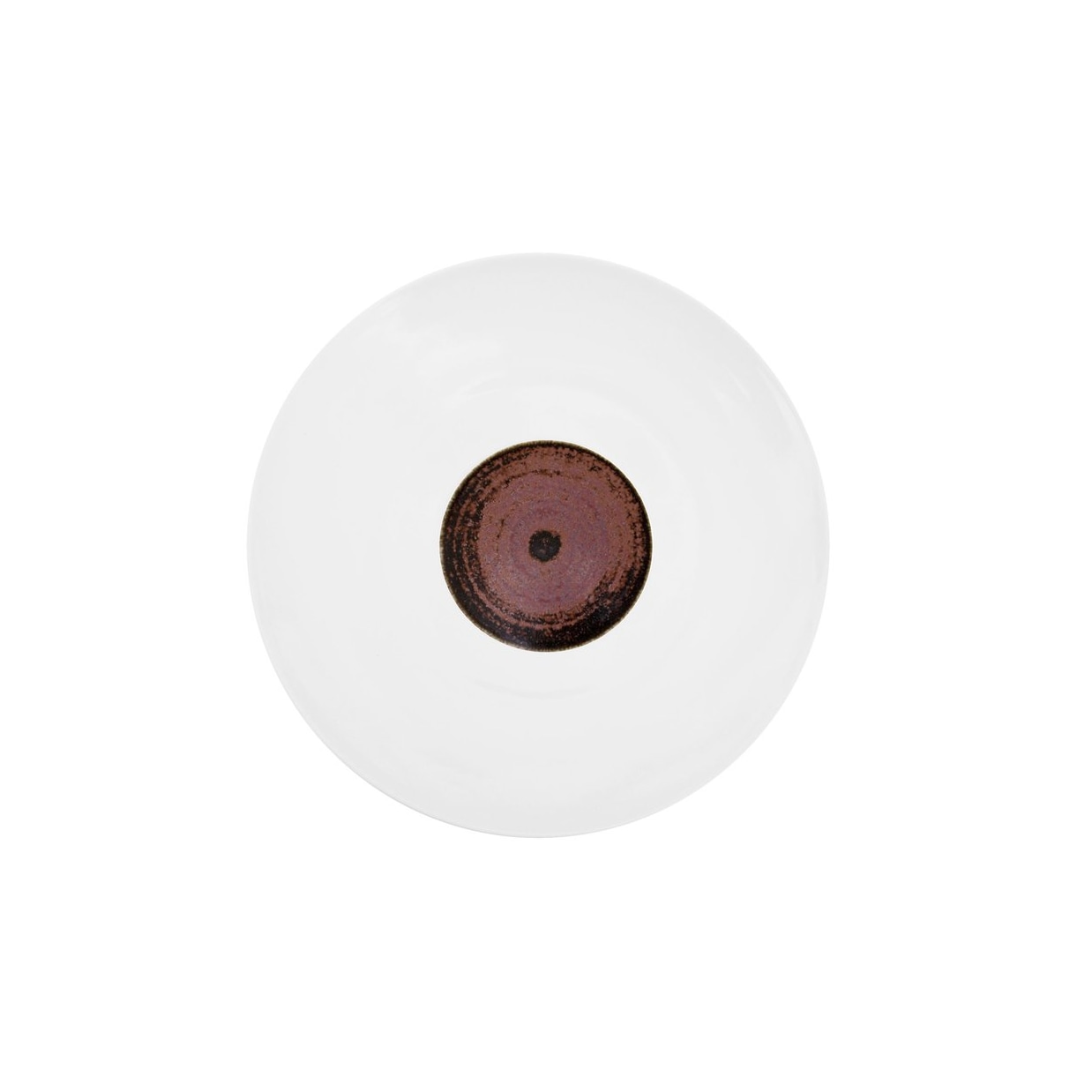 Jaune de Chrome, Tellure, Dessert plate, white