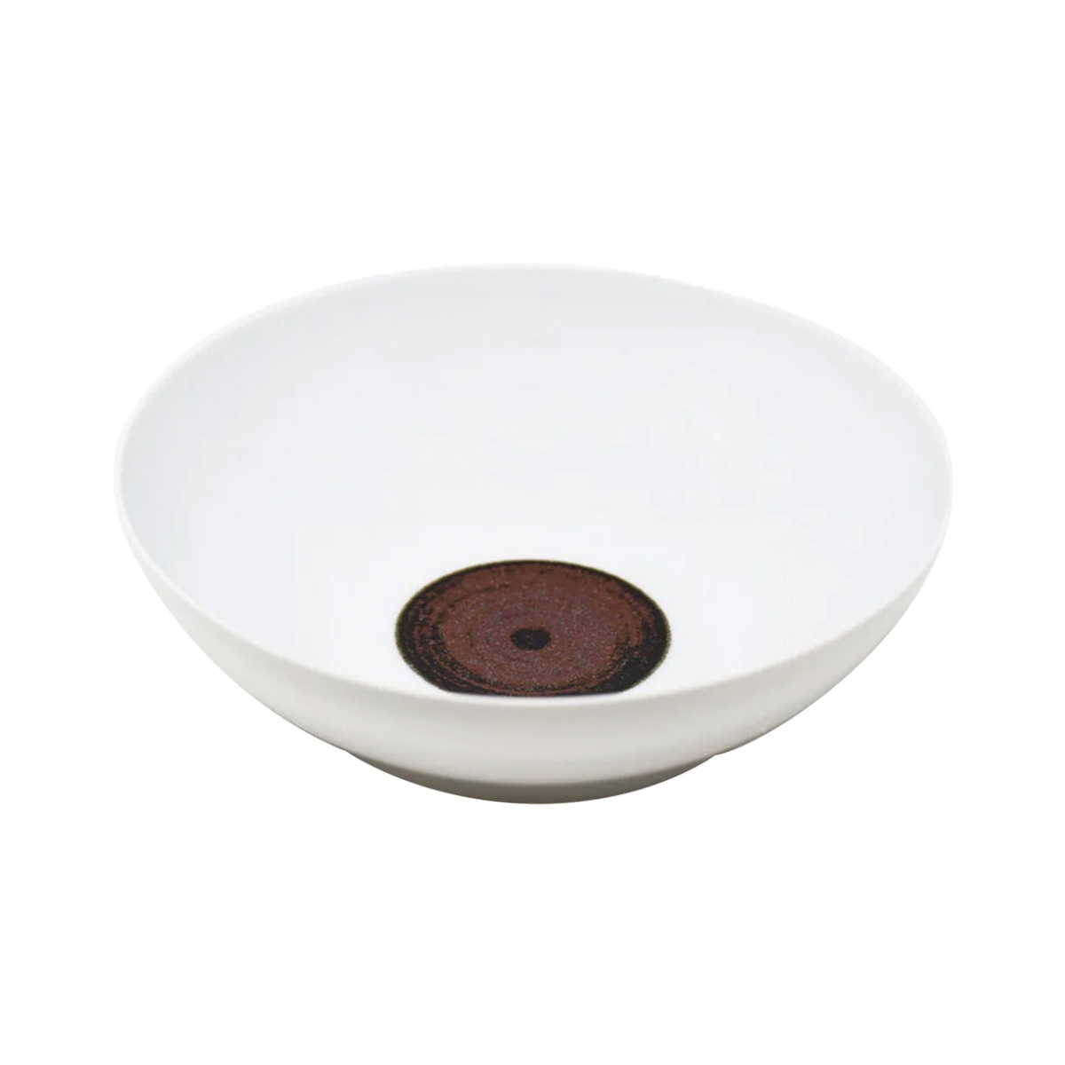 Jaune de Chrome, Tellure, Large salad bowl, white