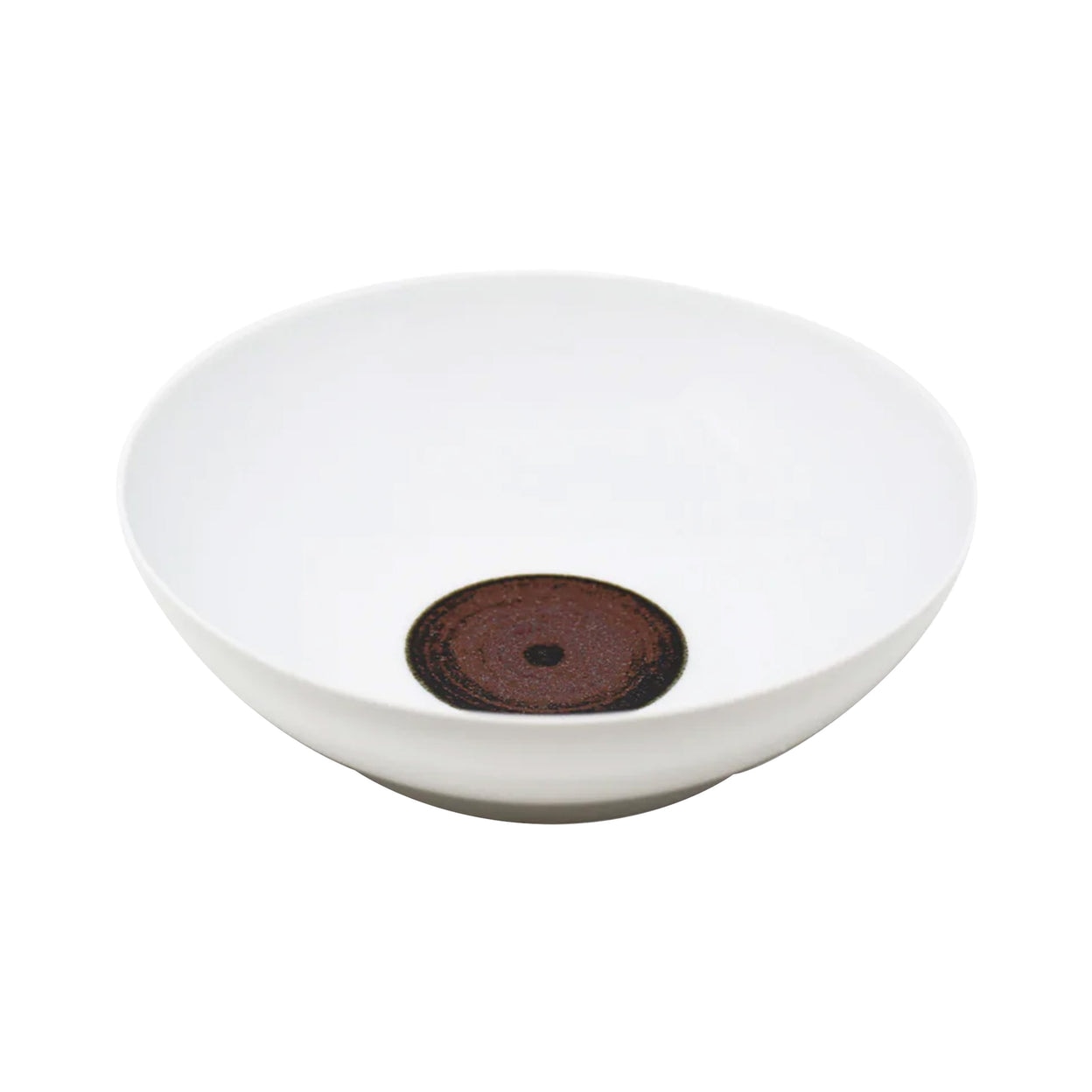 Jaune de Chrome, Tellure, Large salad bowl, white