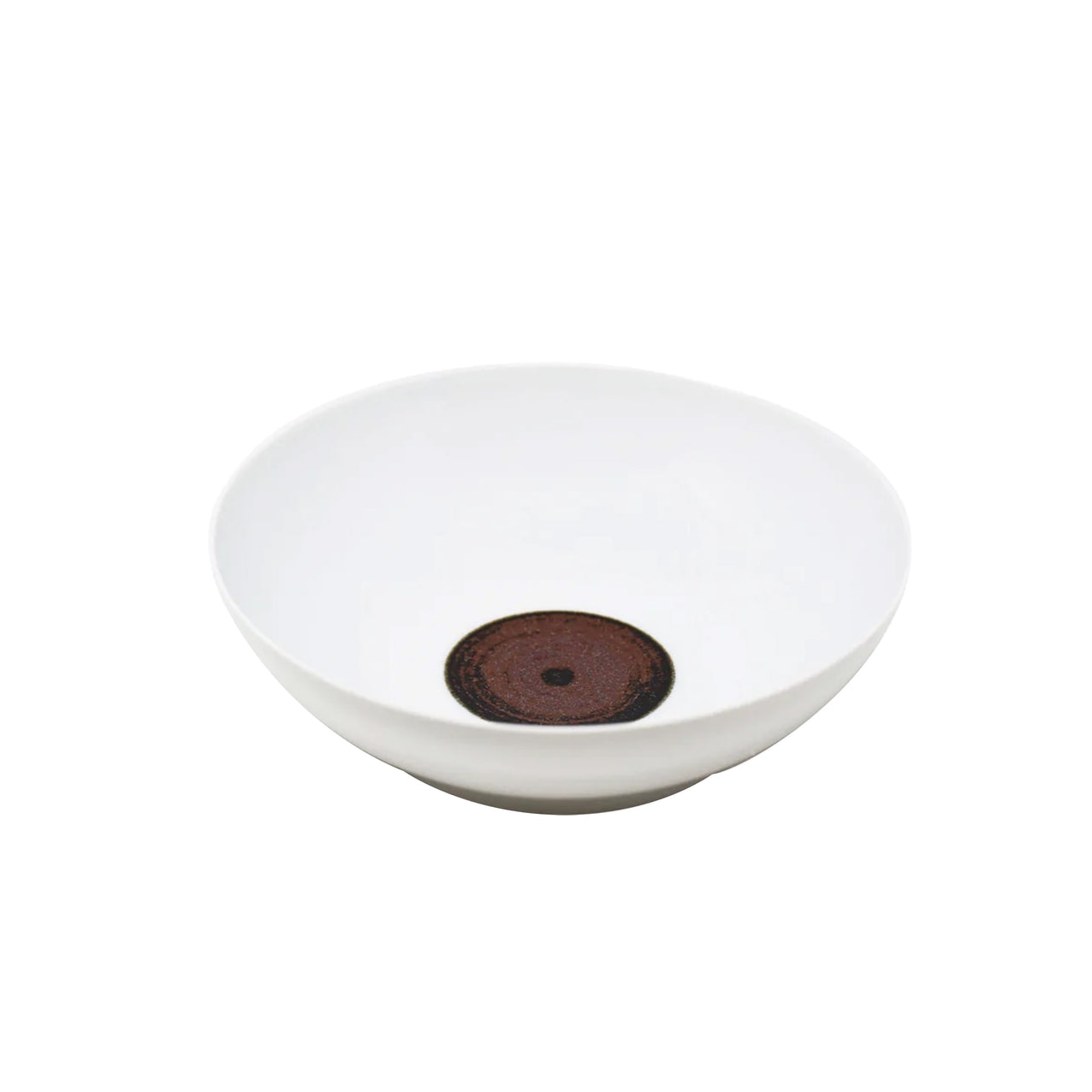 Jaune de Chrome, Tellure, Small salad bowl, white