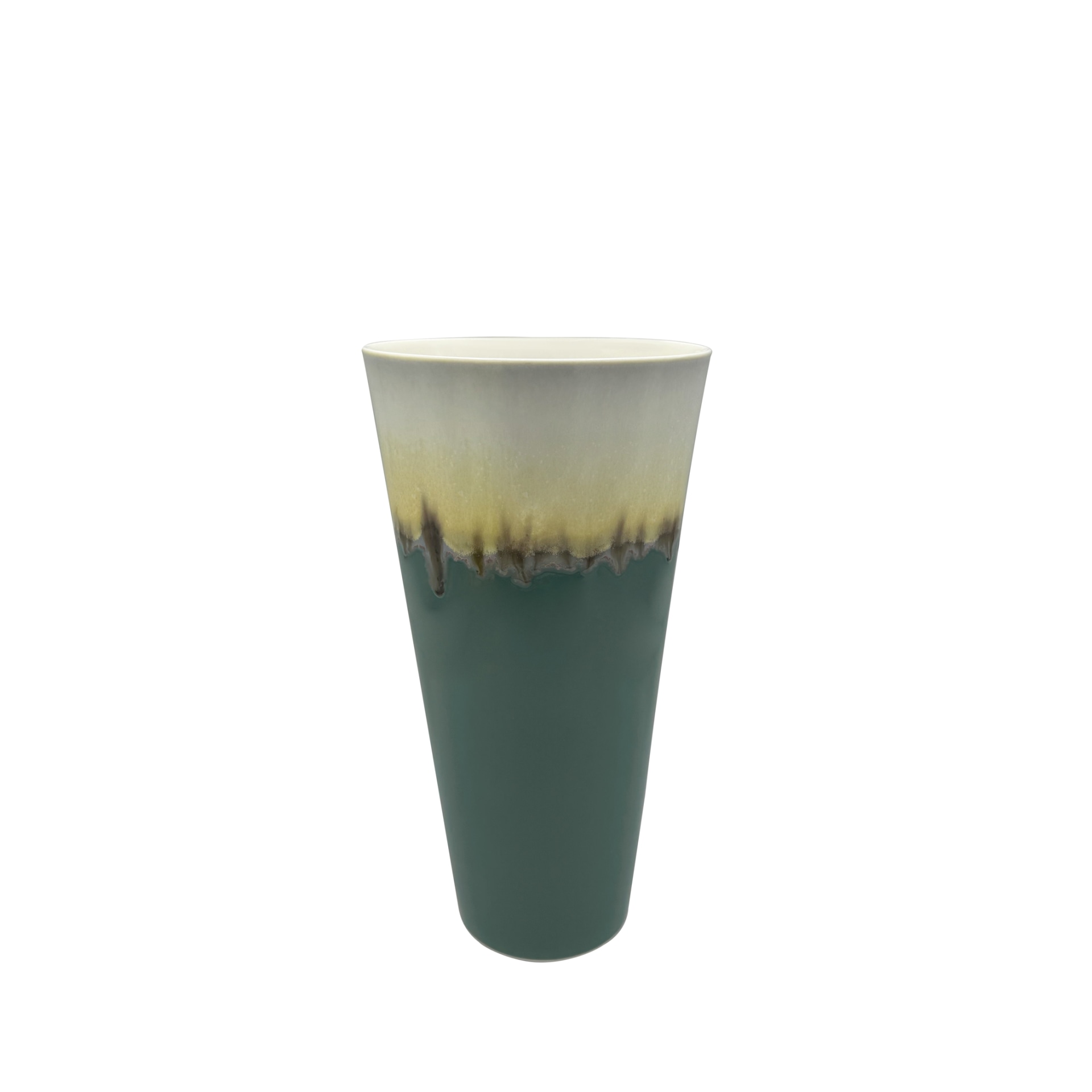 Jaune de Chrome, Paysage Iriomote, Cone vase, medium