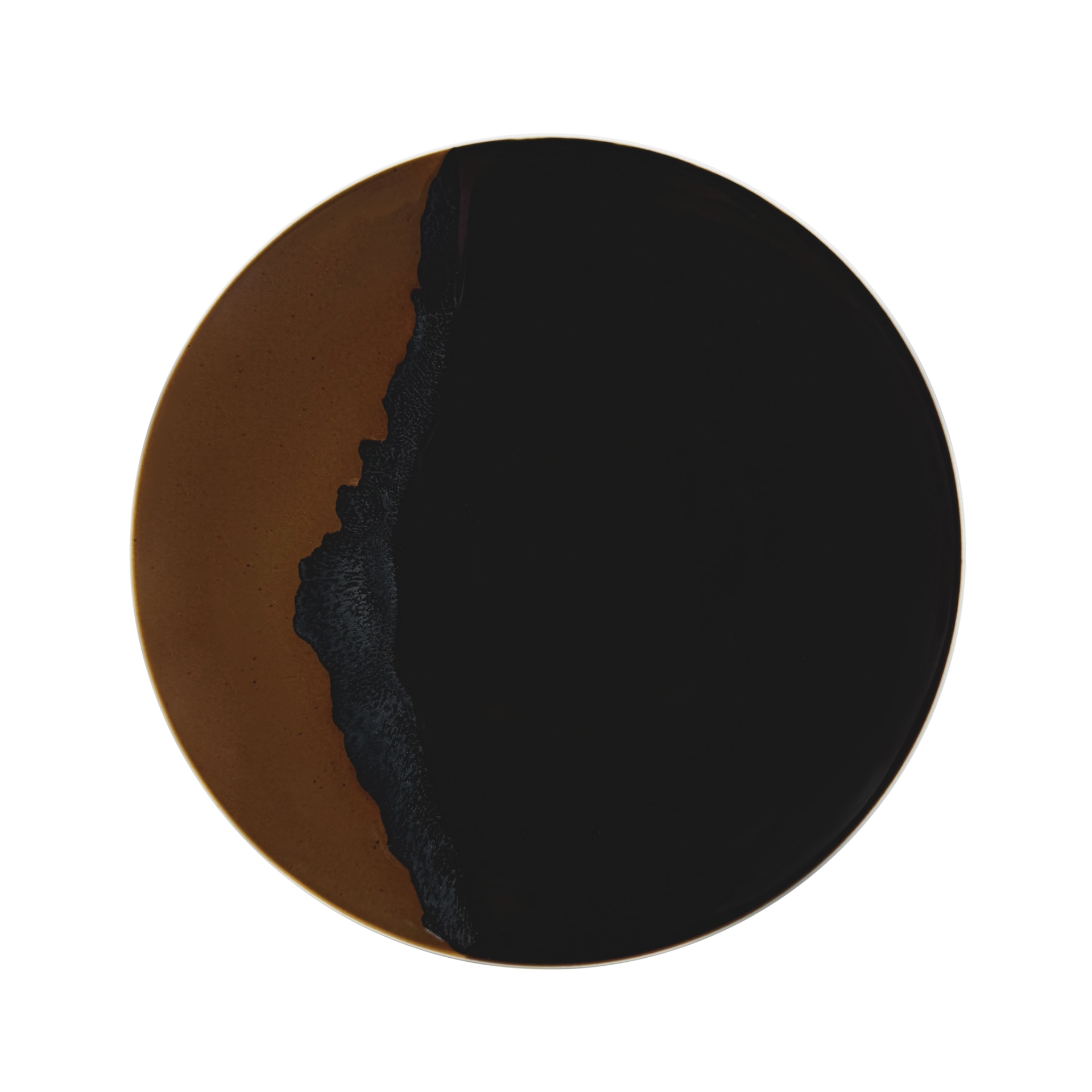 Jaune de Chrome, Paysage Kilimanjaro, Dinner plate