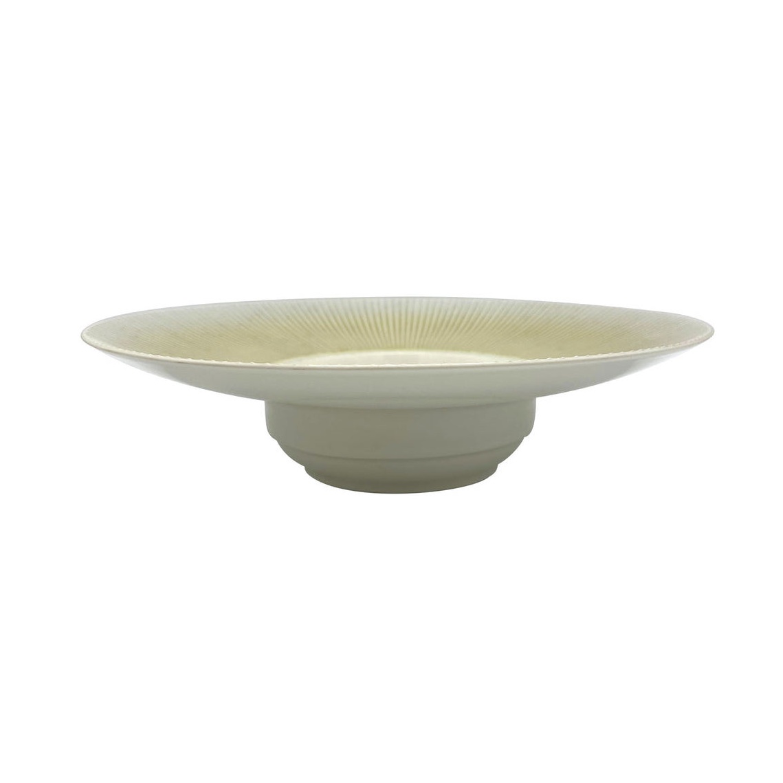 Jaune de Chrome, Dune, Large soup plate with rim, bolero