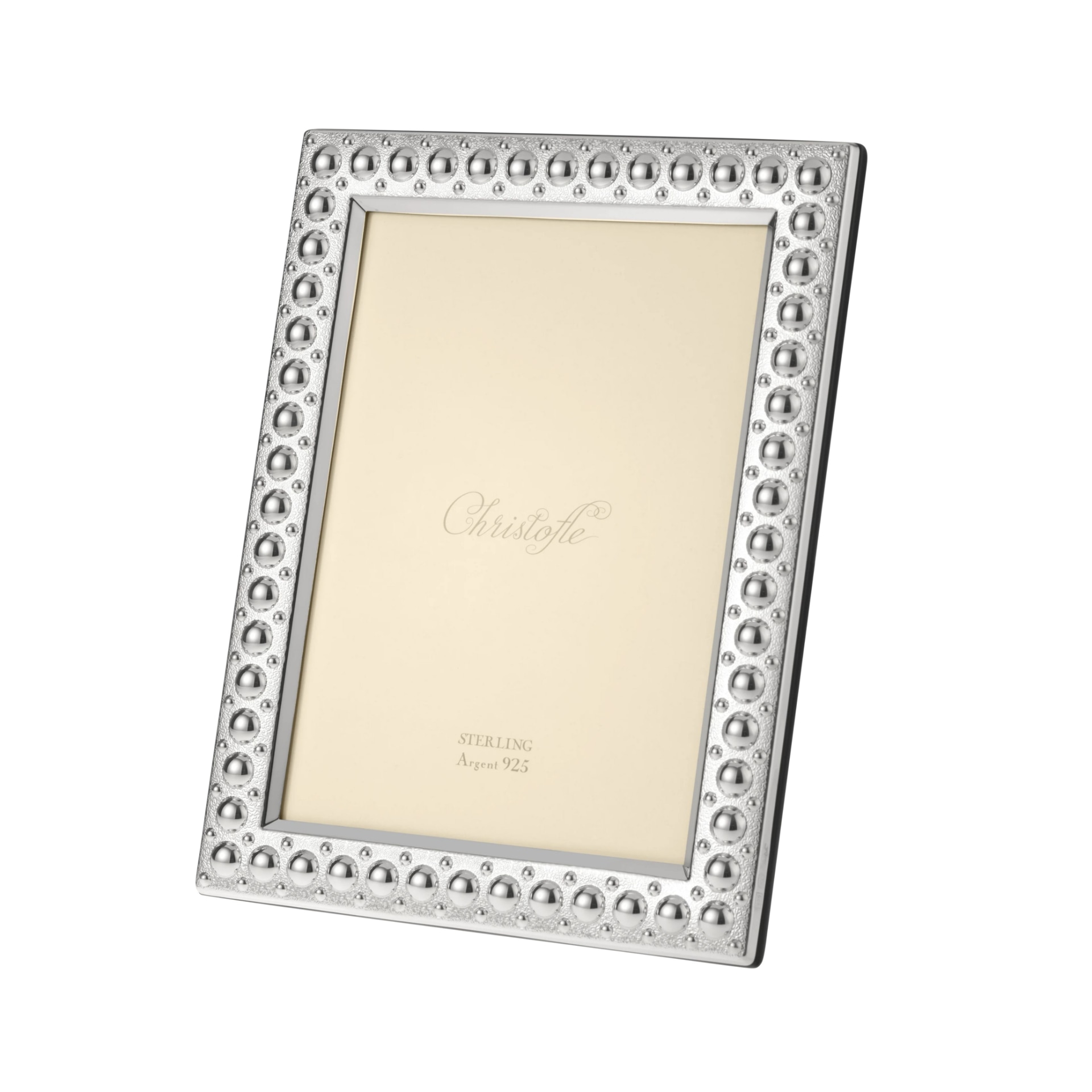 Christofle, Perles accessories, Picture frame 13x18, Sterling silver
