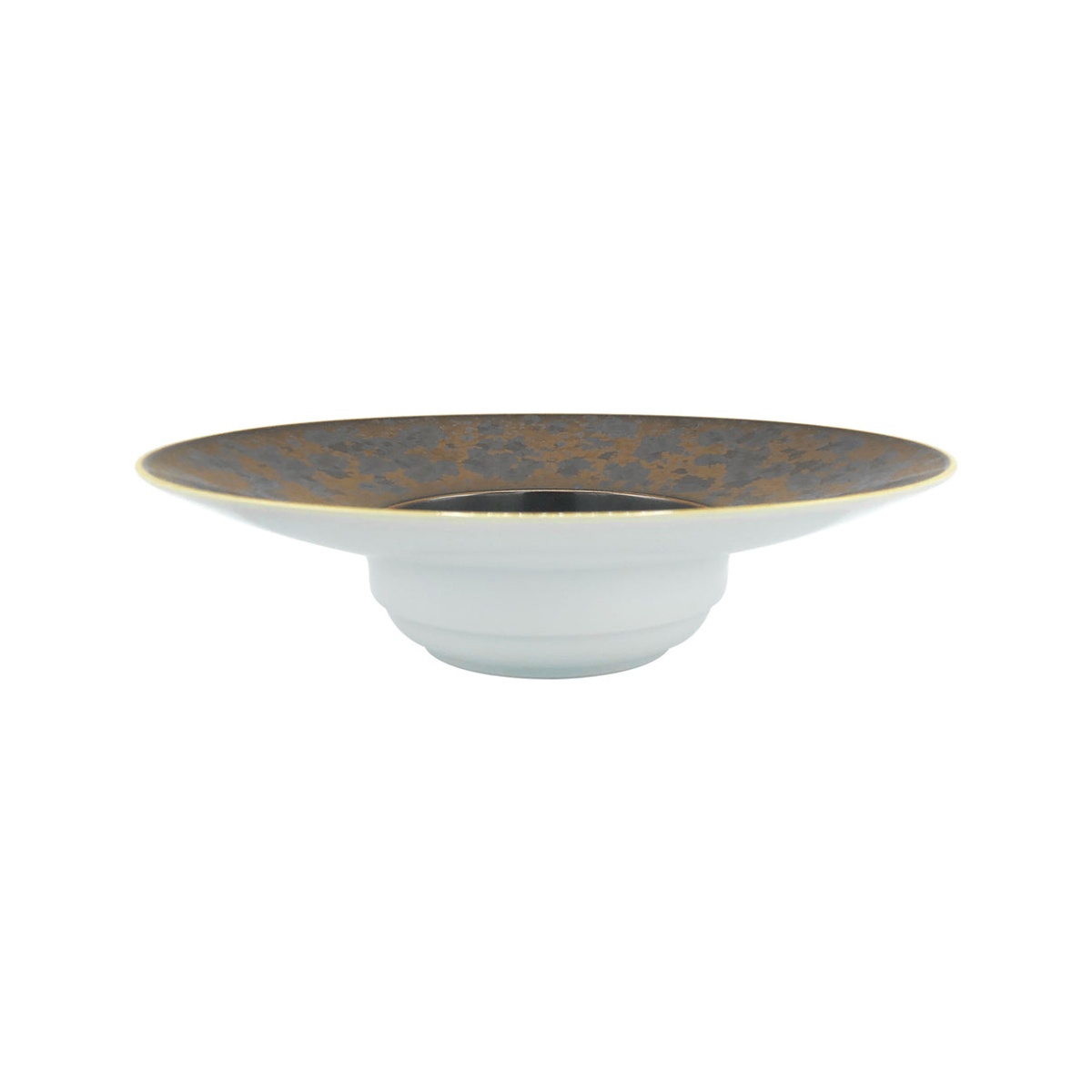 Jaune de Chrome, Aguirre, Soup plate with rim, large