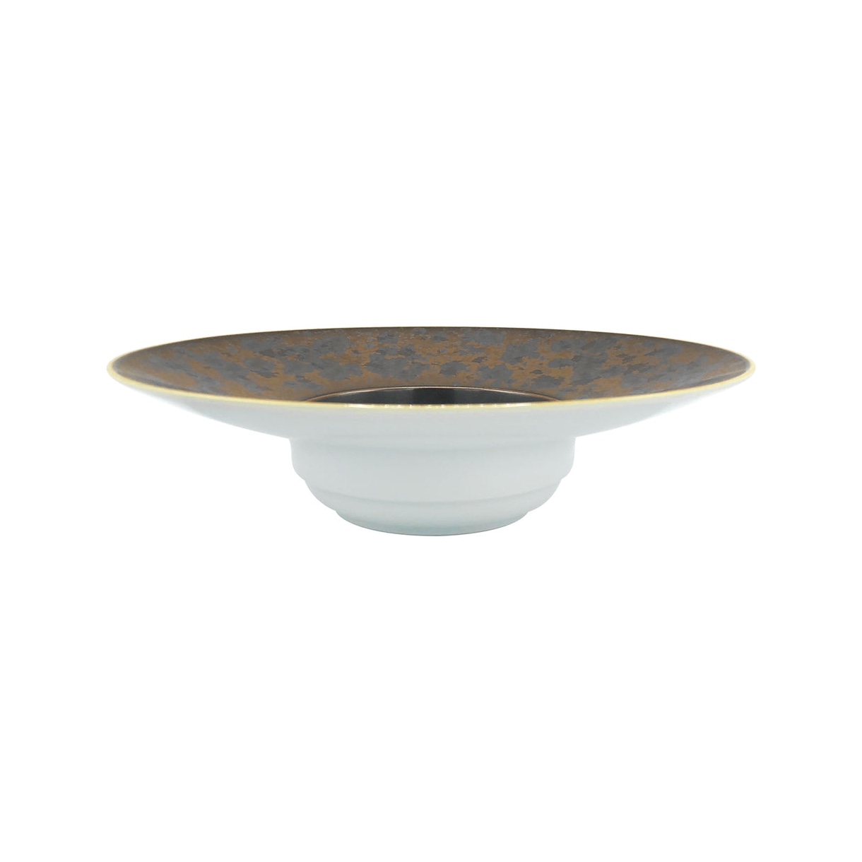 Jaune de Chrome, Aguirre, Soup plate with rim, large