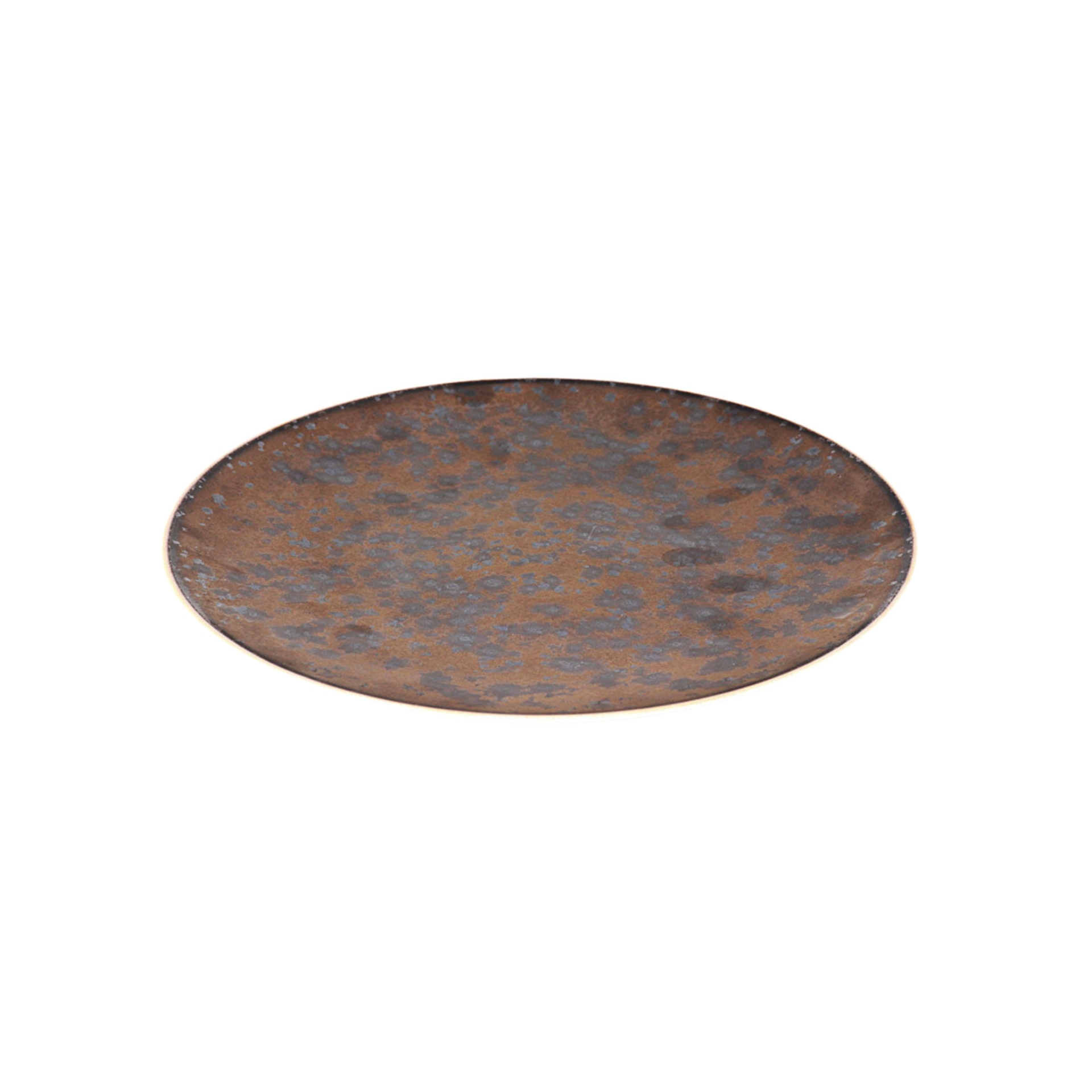 Jaune de Chrome, Aguirre, Flat round dish, medium