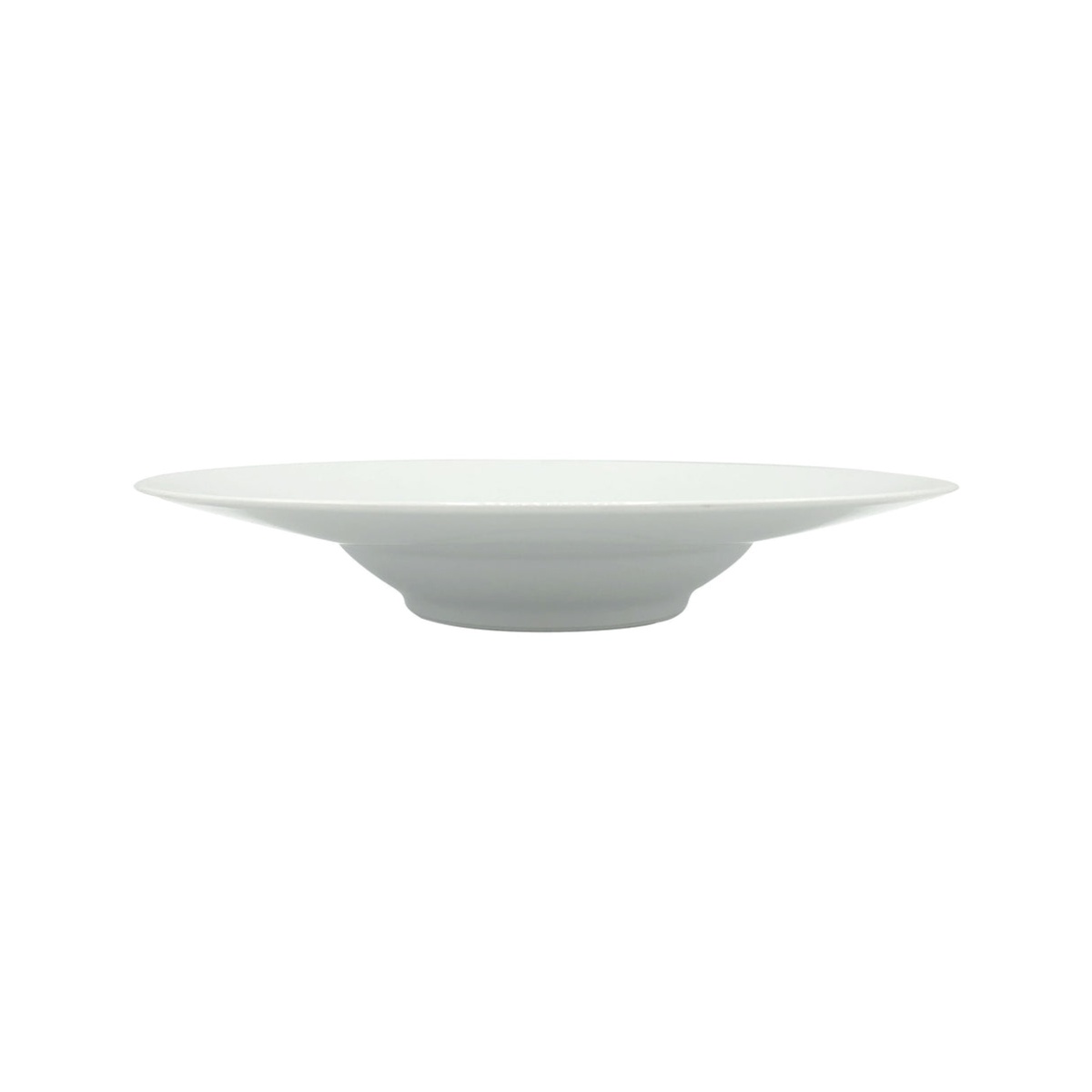 Jaune de Chrome, Tellure, White rim soup plate, JDC