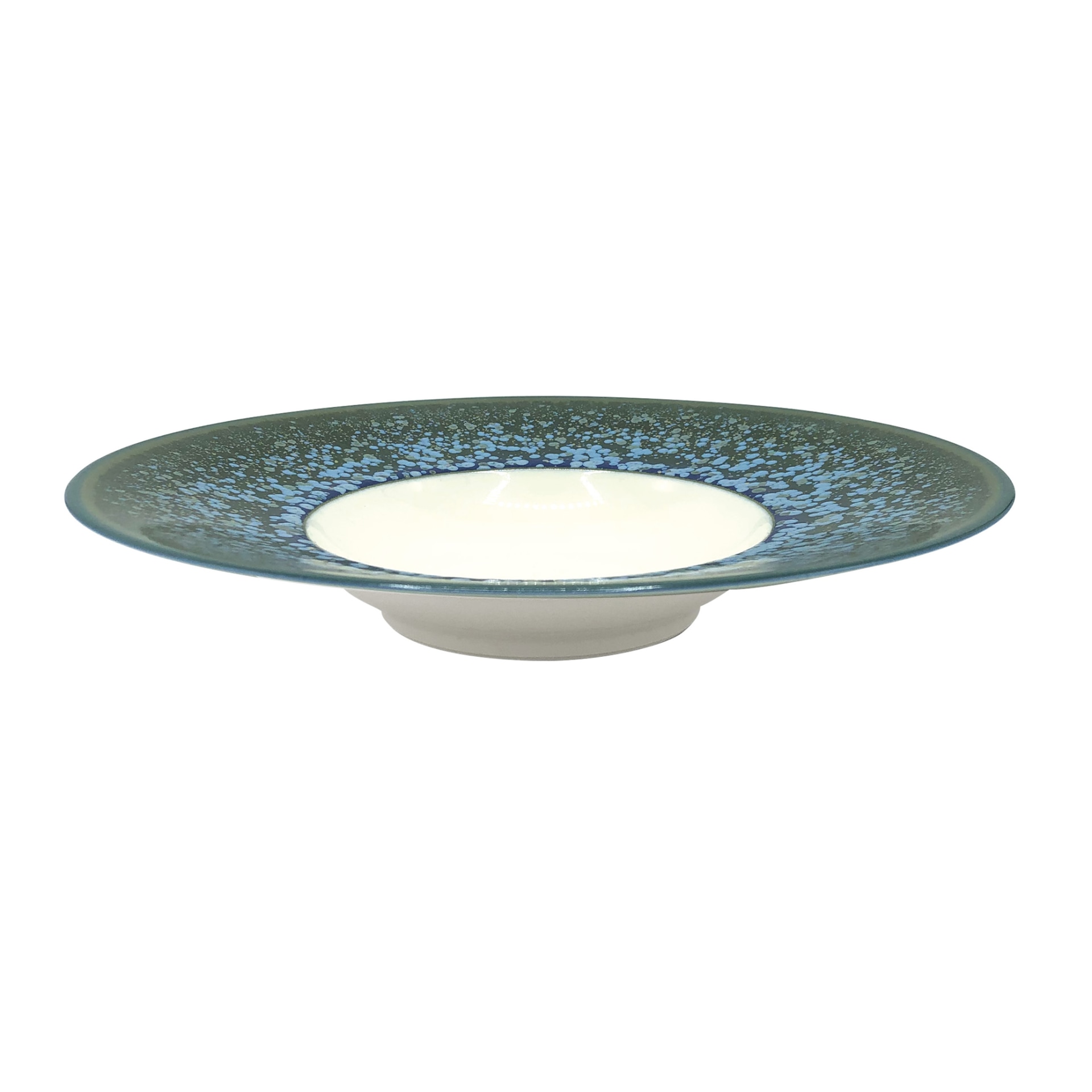 Jaune de Chrome, Nymphéa, Jdc rim soup plate