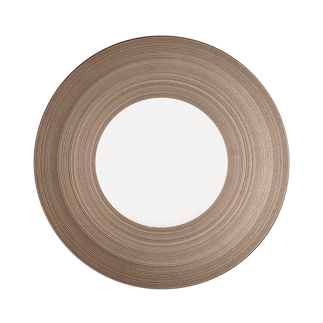 J.L Coquet, Hémisphère Grey Metallic, 29cm plate