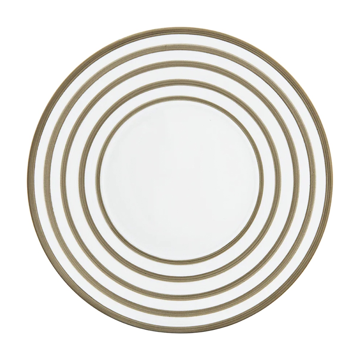 J.L Coquet, Hémisphère Grey Metallic, 29cm plate