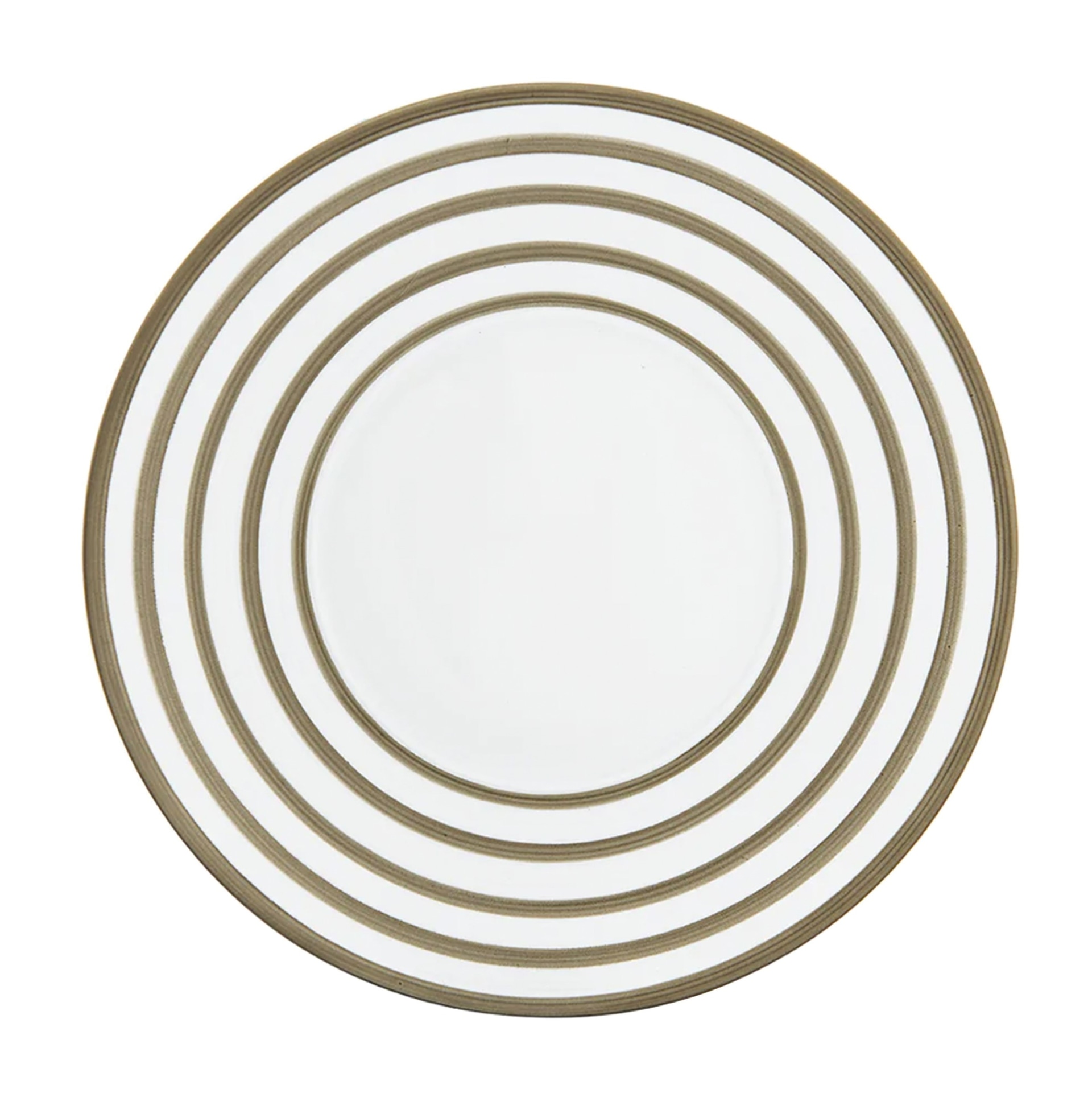 J.L Coquet, Hémisphère Grey Metallic, 29cm plate