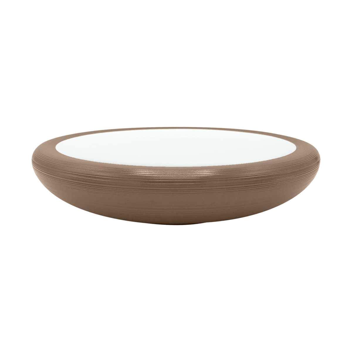 J.L Coquet, Hémisphère Grey Metallic, Bubble dinner plate