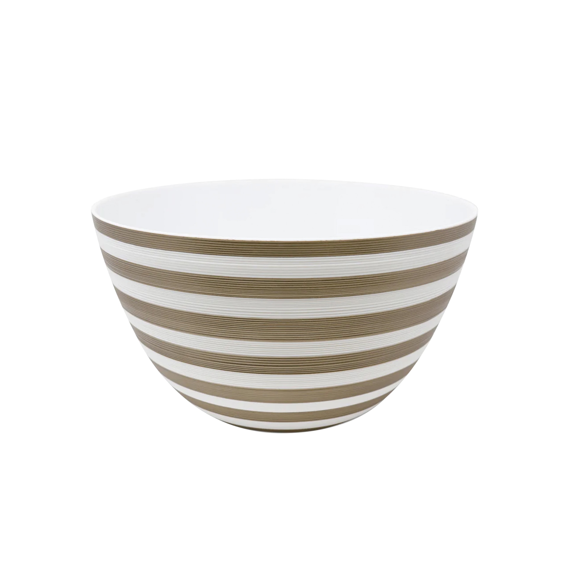 J.L Coquet, Hémisphère Grey Metallic, Salad serving bowl, medium