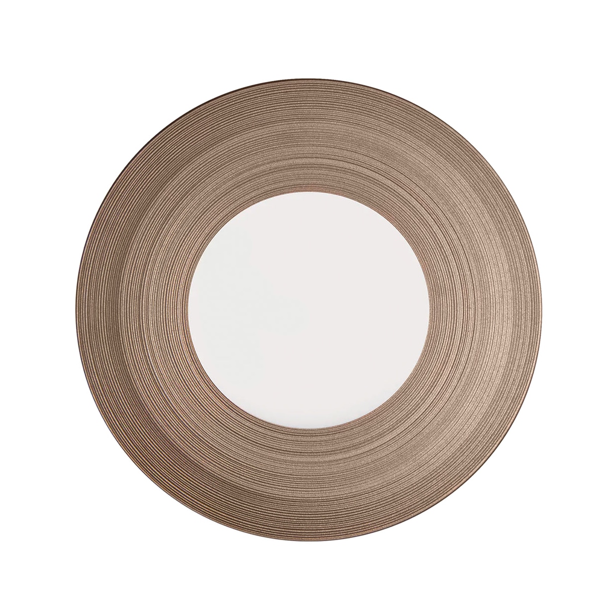 J.L Coquet, Hémisphère Grey Metallic, Mid-sized plate