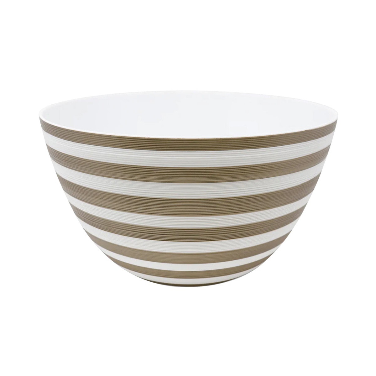 J.L Coquet, Hémisphère Grey Metallic, Salad serving bowl, maxi