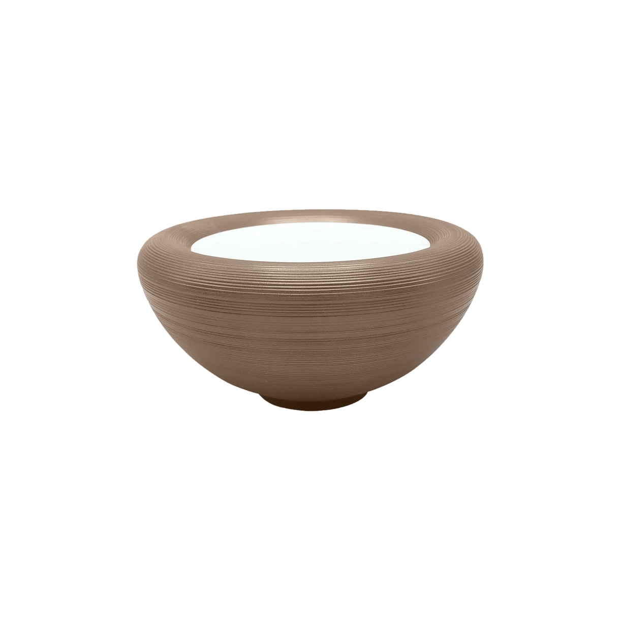 J.L Coquet, Hémisphère Grey Metallic, Bubble bowl