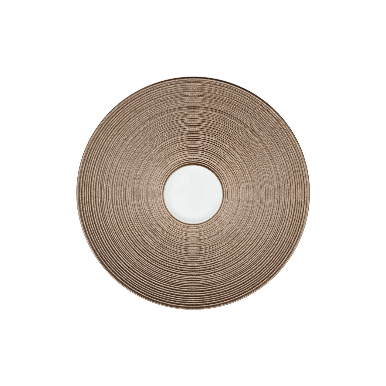 J.L Coquet, Hémisphère Grey Metallic, Coffee saucer extra