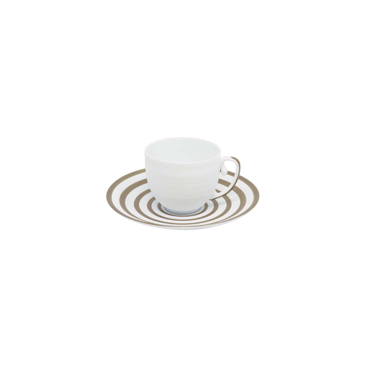 J.L Coquet, Hémisphère Grey Metallic, Coffee cup