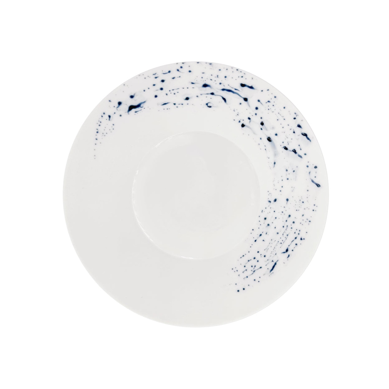 Jaune de Chrome, Blue impression, Breakfast saucer