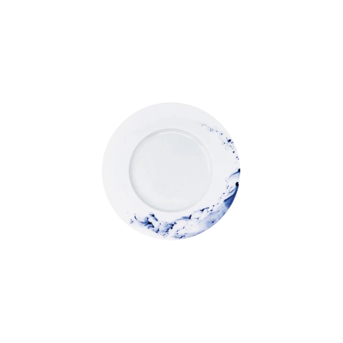 Jaune de Chrome, Blue impression, Bread and butter plate