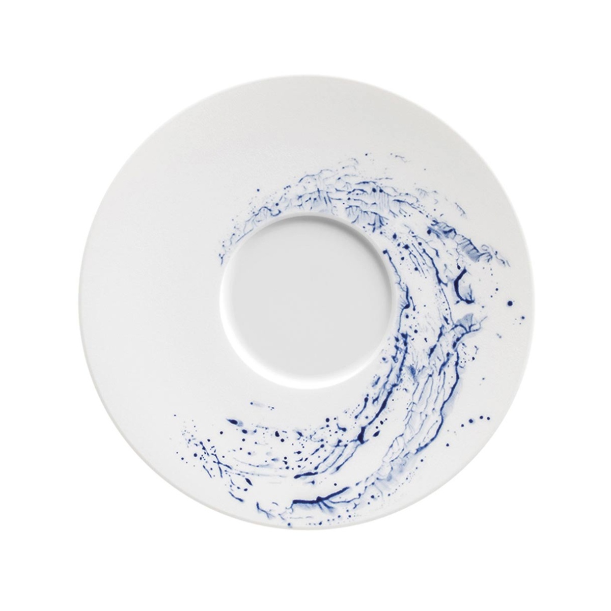 Jaune de Chrome, Blue impression, Gourmet plate